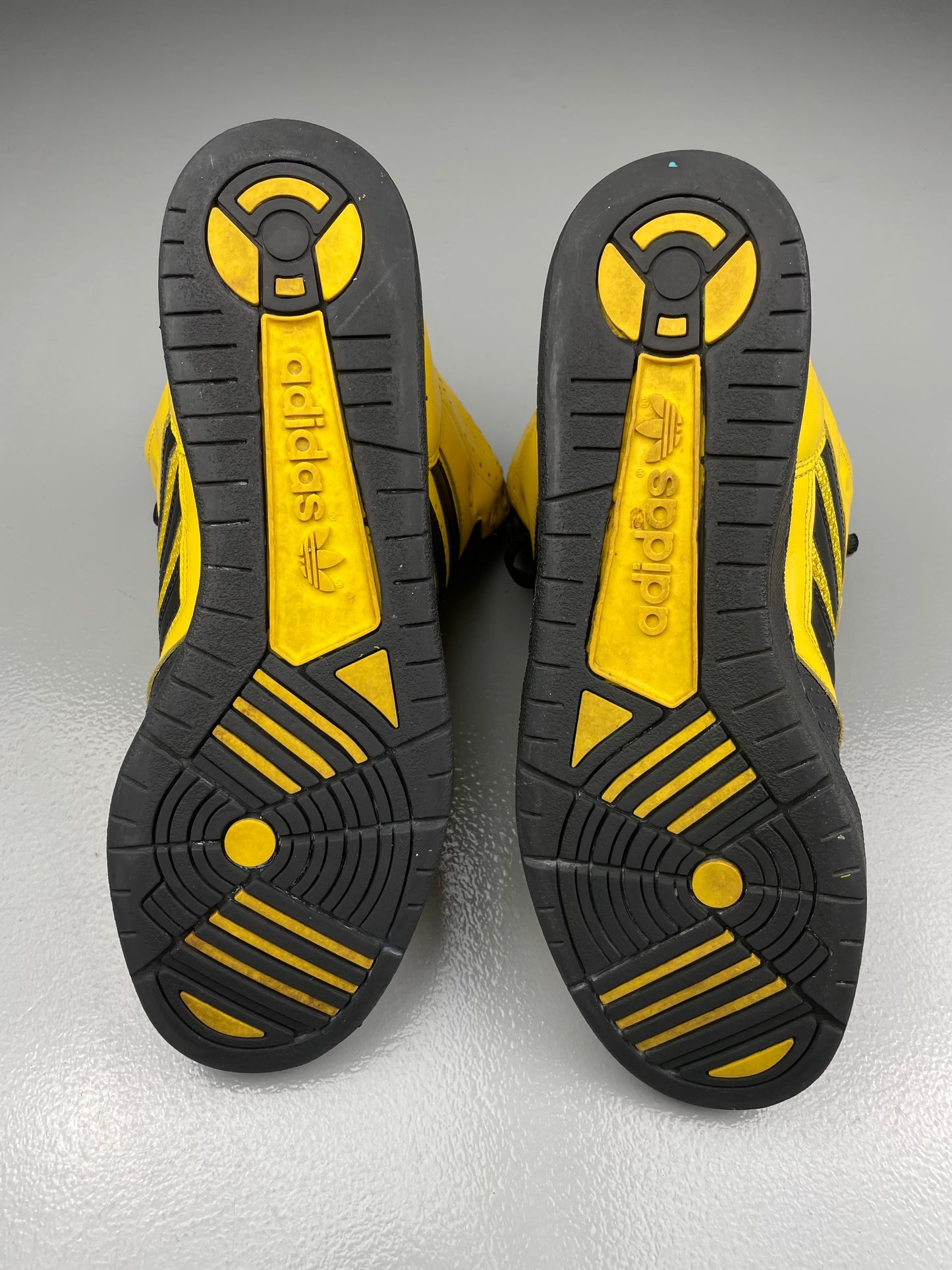 adidas Originals by Jeremy Scott S/S 2012 Instinct Hi (Black/Yellow) - size 45 1/3