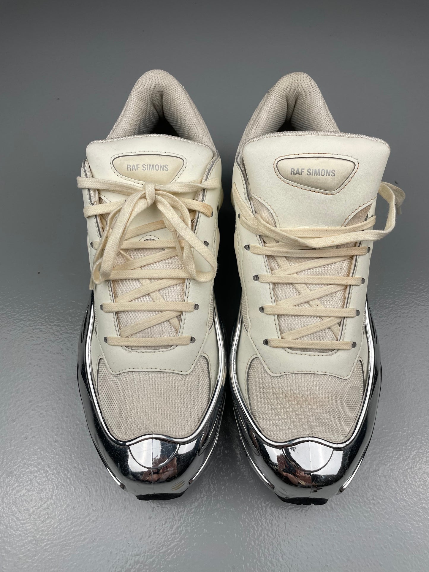 Adidas X Raf Simons S/S 2019 RS Ozweego (Metallic) - size 44 2/3