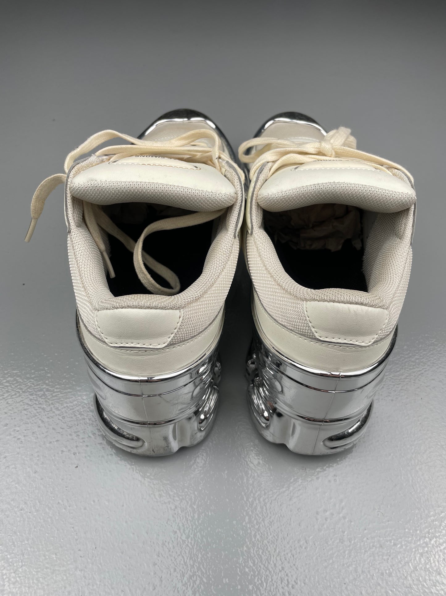 Adidas X Raf Simons S/S 2019 RS Ozweego (Metallic) - size 44 2/3
