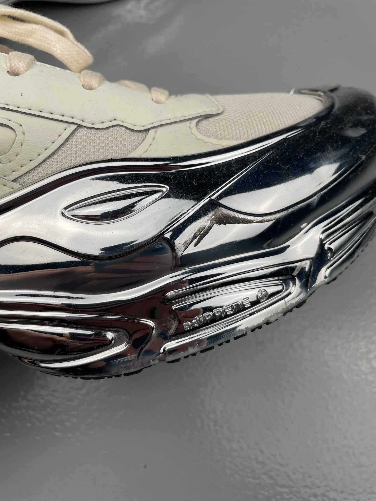 Adidas X Raf Simons S/S 2019 RS Ozweego (Metallic) - size 44 2/3