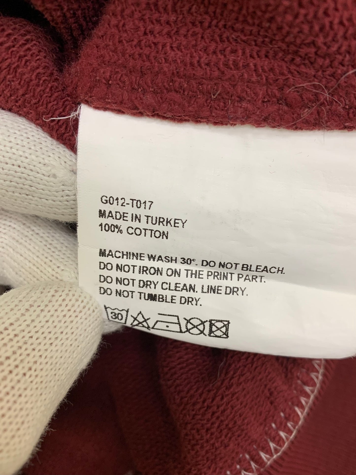 Gosha Rubchinskiy - S/S 2018 - split "Gosha Sport" crewneck - size M