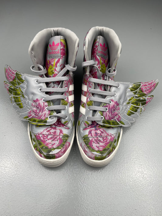 adidas Originals by Jeremy Scott S/S 2015 Wings Floral (reflective) - size 46