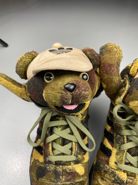 adidas Originals by Jeremy Scott S/S 2013 JS Camo Bear - size 47 1/3