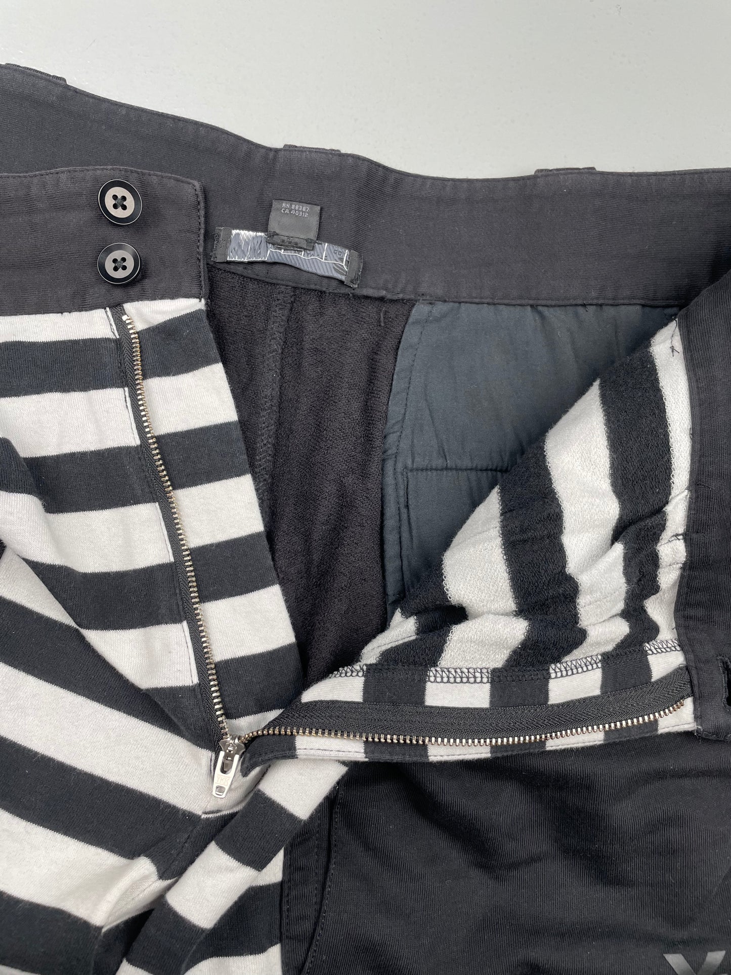 Y-3 S/S 2016 striped shorts - men's size XL