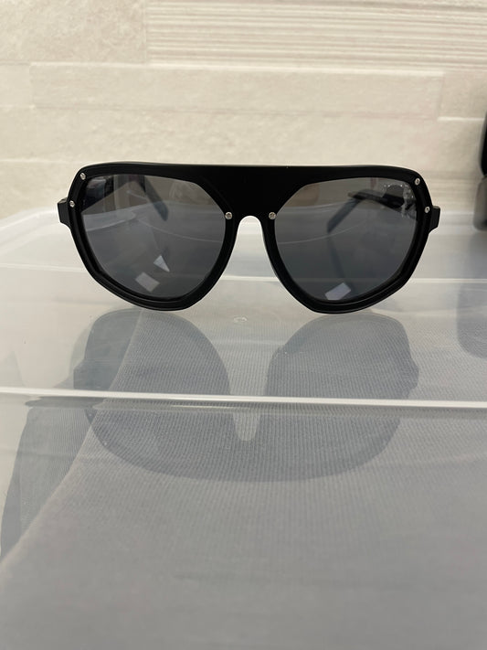 Linda Farrow X Raf Simons S/S 2008 CAT3 RAF 5E aviator sunglasses