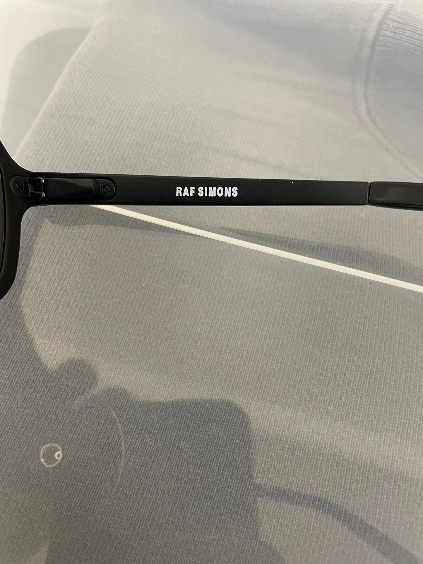 Linda Farrow X Raf Simons S/S 2008 CAT3 RAF 5E aviator sunglasses