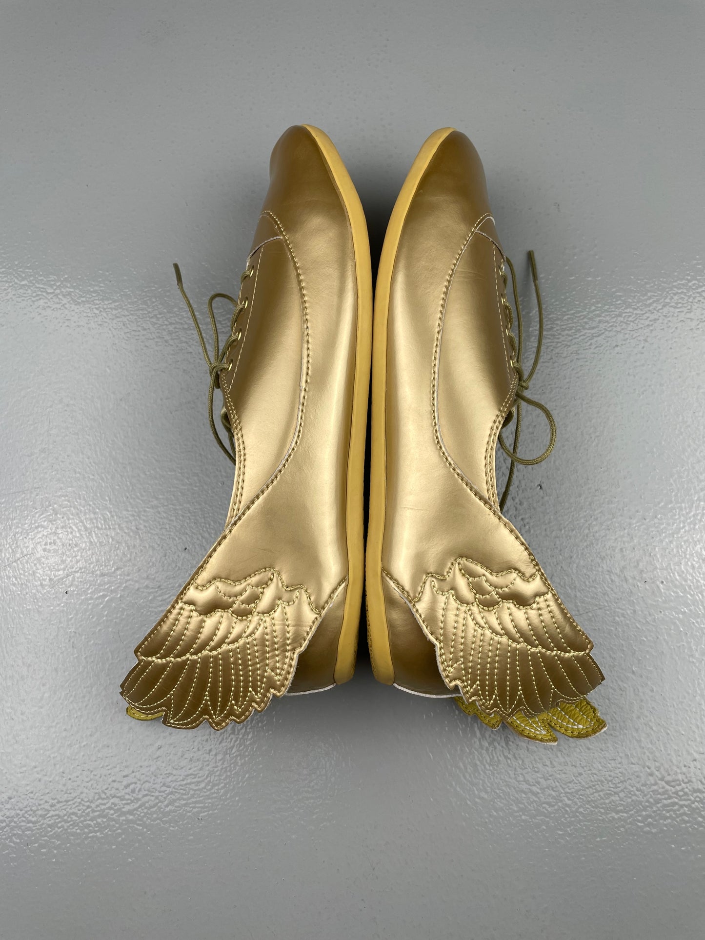 adidas Originals by Jeremy Scott S/S 2014 JS Wings Easy Five Gold - size 40
