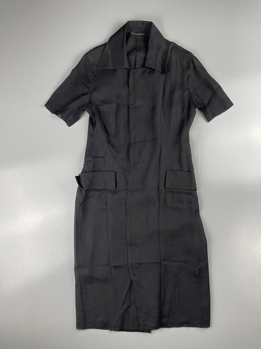 vintage Y's by Yohji Yamamoto linen and rayon long shirt/jacket - women's size L