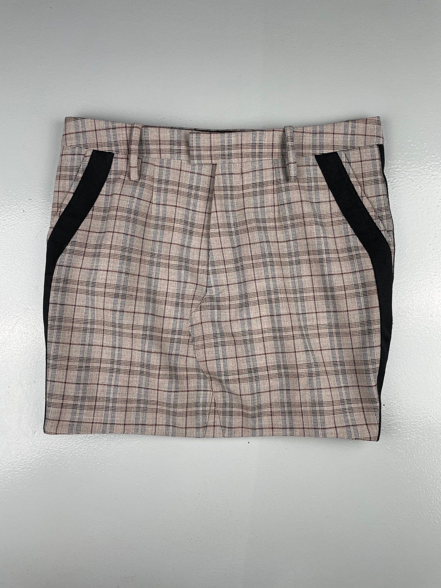 A.F.Vandevorst - check mini skirt - size 38