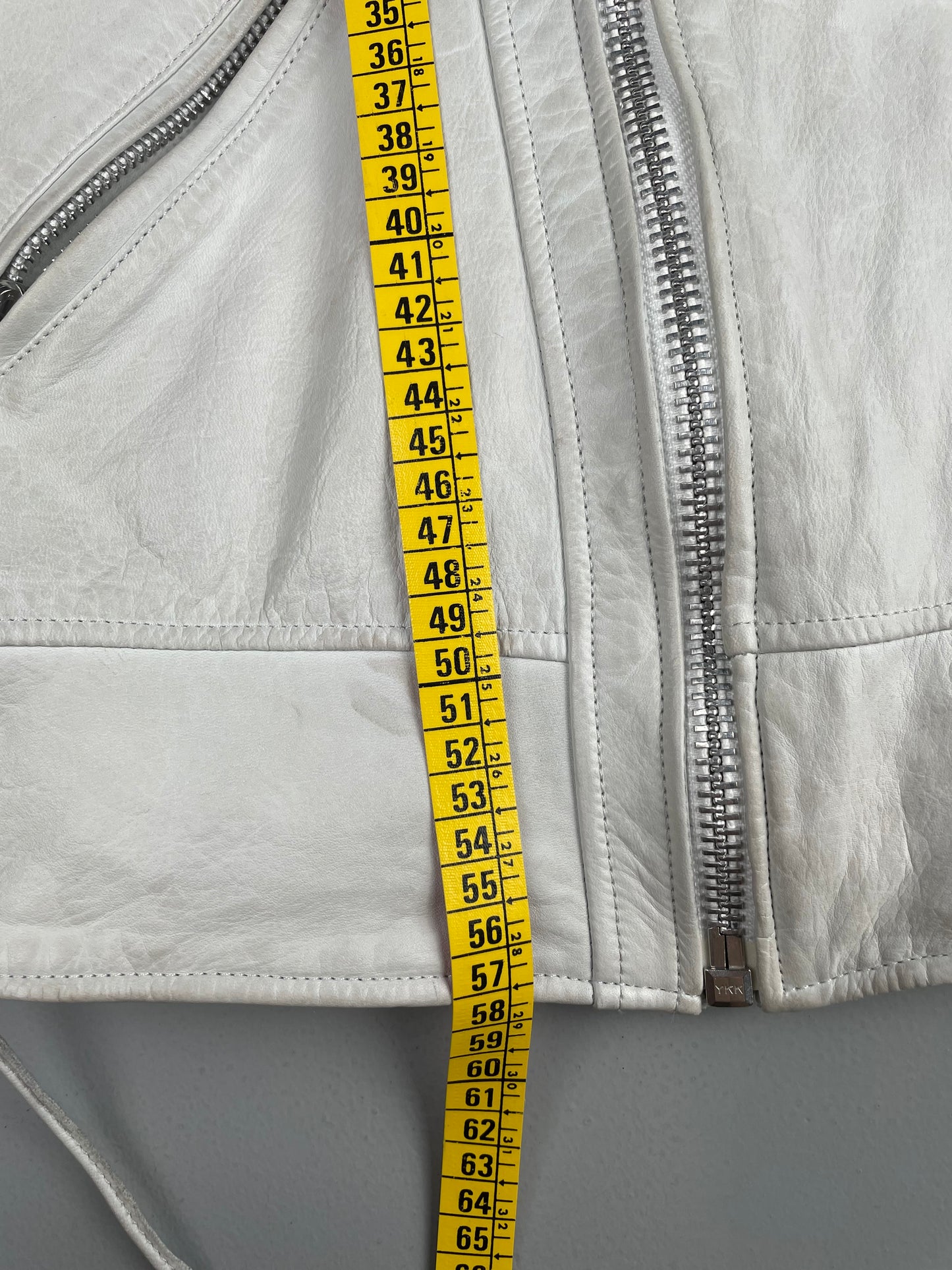 (sample) adidas Originals by Jeremy Scott S/S 2011 Leather Wings Biker Vest - size M