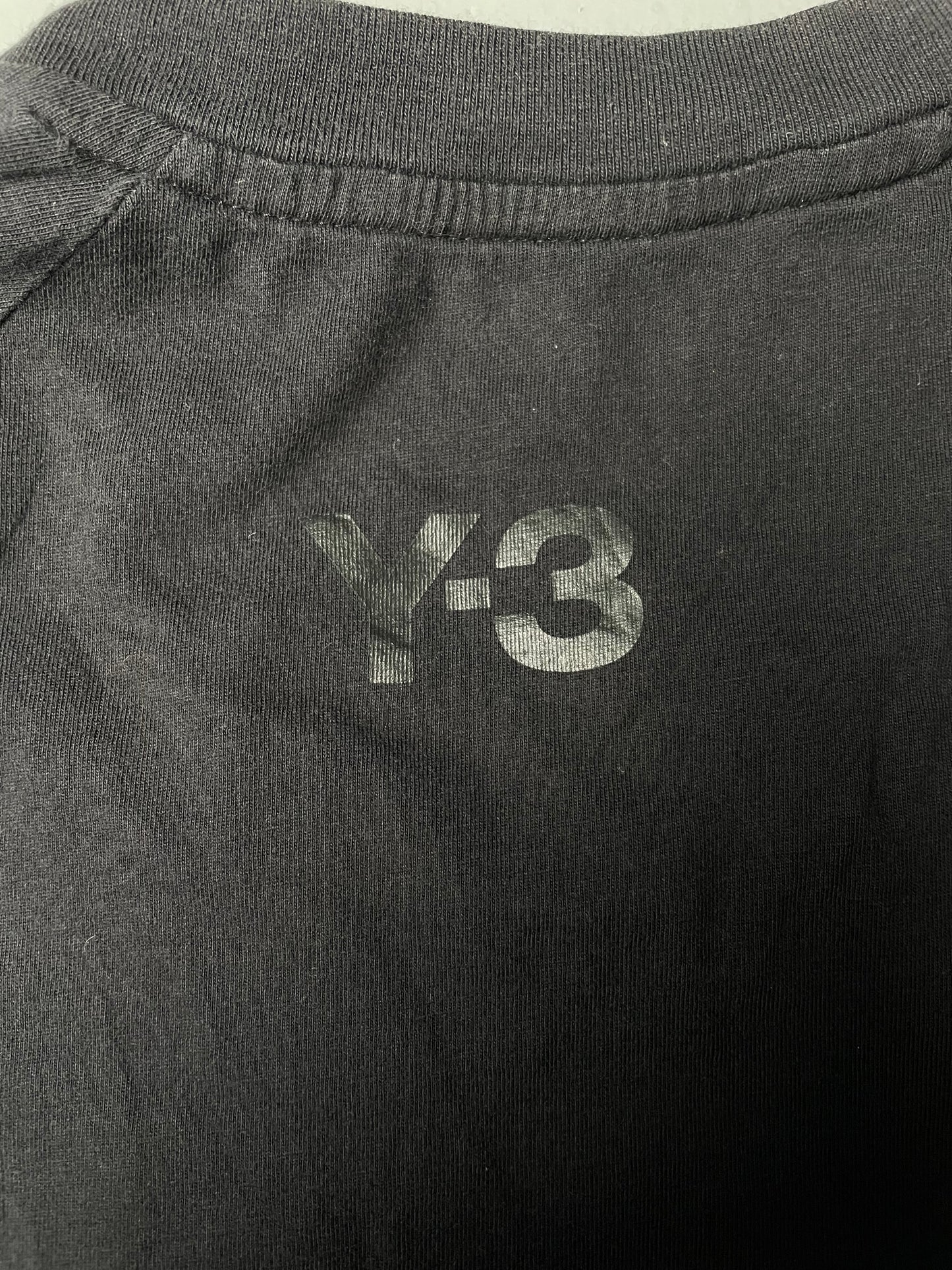 Y-3 S/S 2016 "it is time to move" t-shirt with double collar - size M