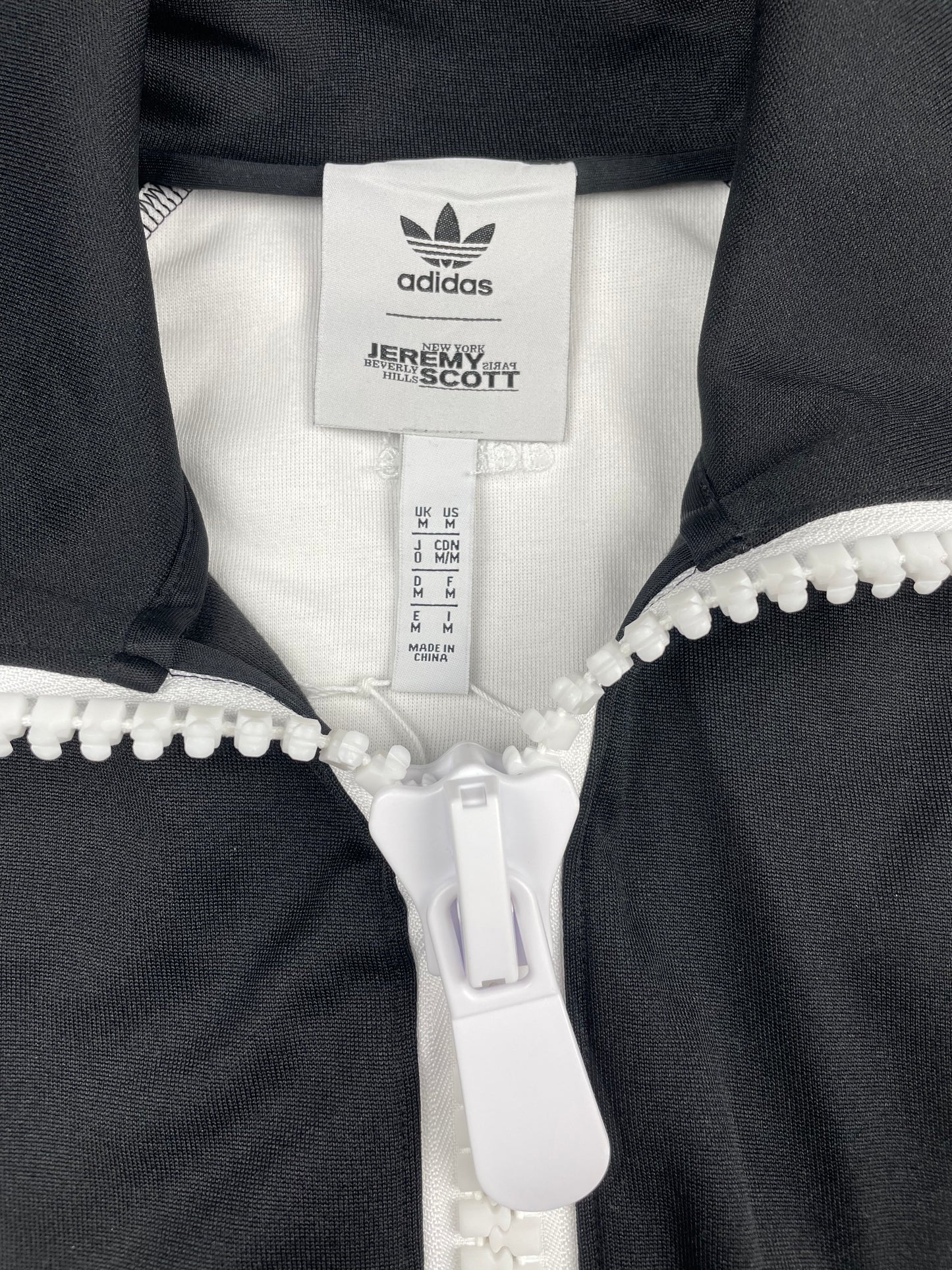 (sample) adidas Originals by Jeremy Scott S/S 2023 Big Zipper Track Jacket - size M