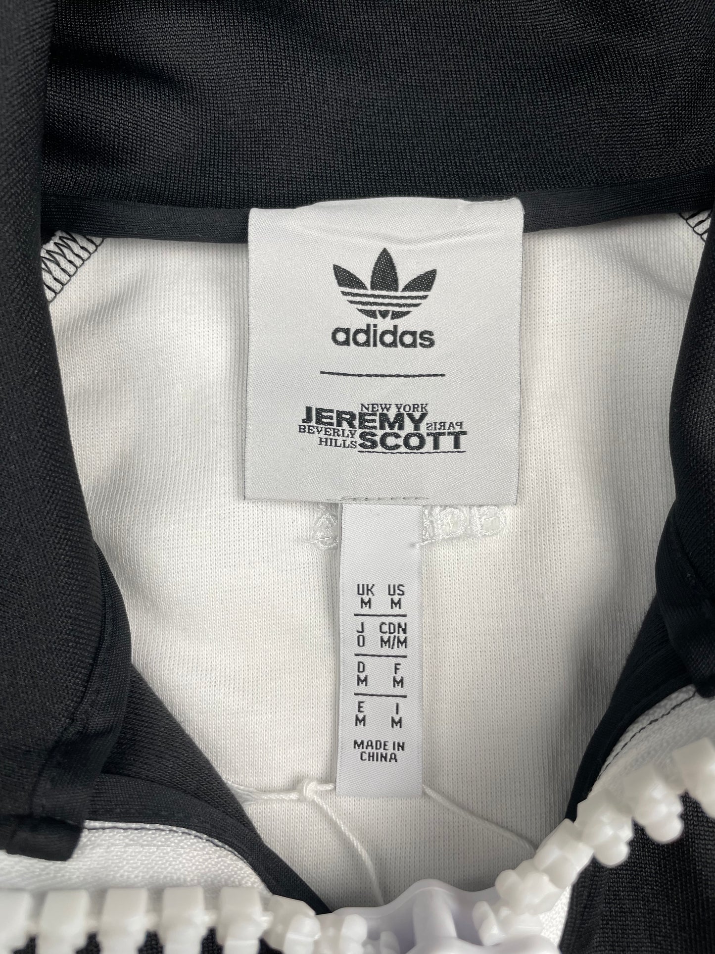 (sample) adidas Originals by Jeremy Scott S/S 2023 Big Zipper Track Jacket - size M