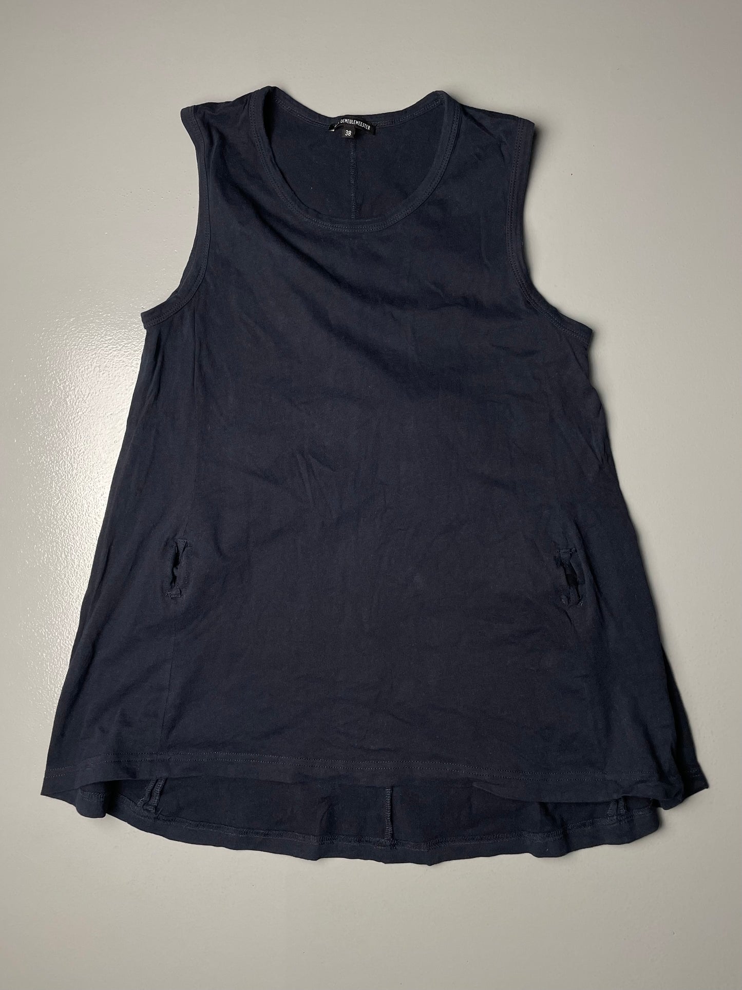 Ann Demeulemeester tank top with laces - size 38