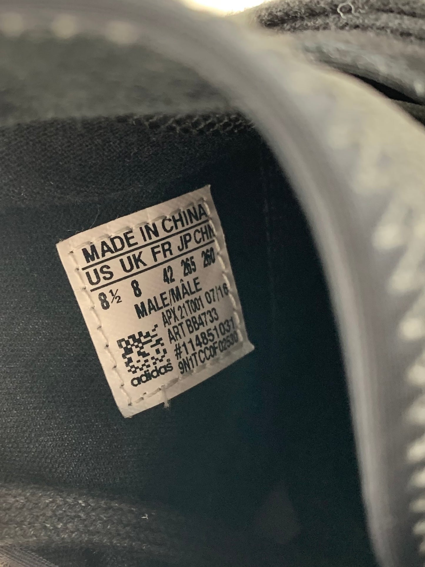 Y-3 - A/W 2016 - Qasa High "Lux" - size 42