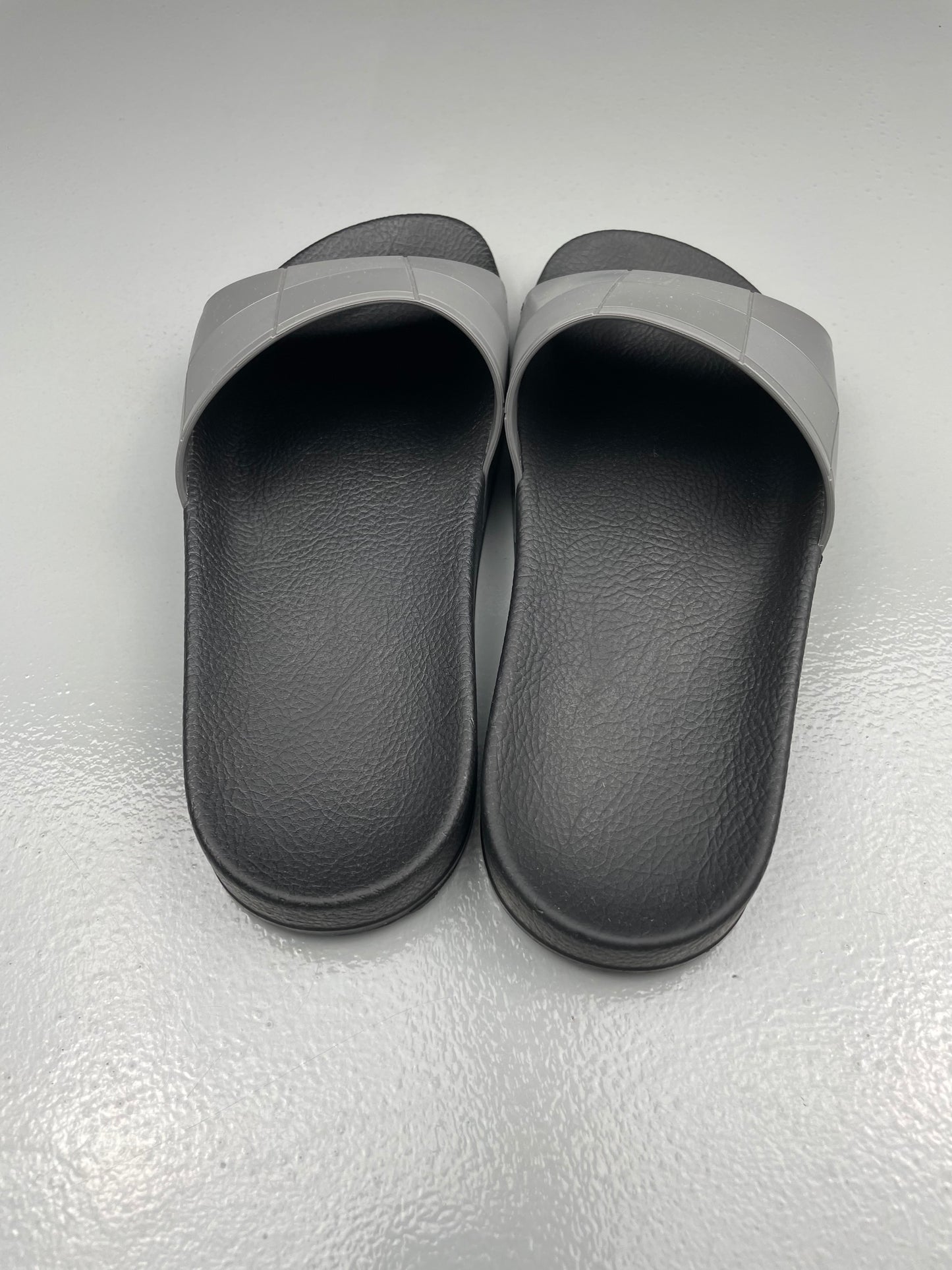 adidas X Raf Simons S/S 2018 Adilette Checkerboard (grey) - size 42