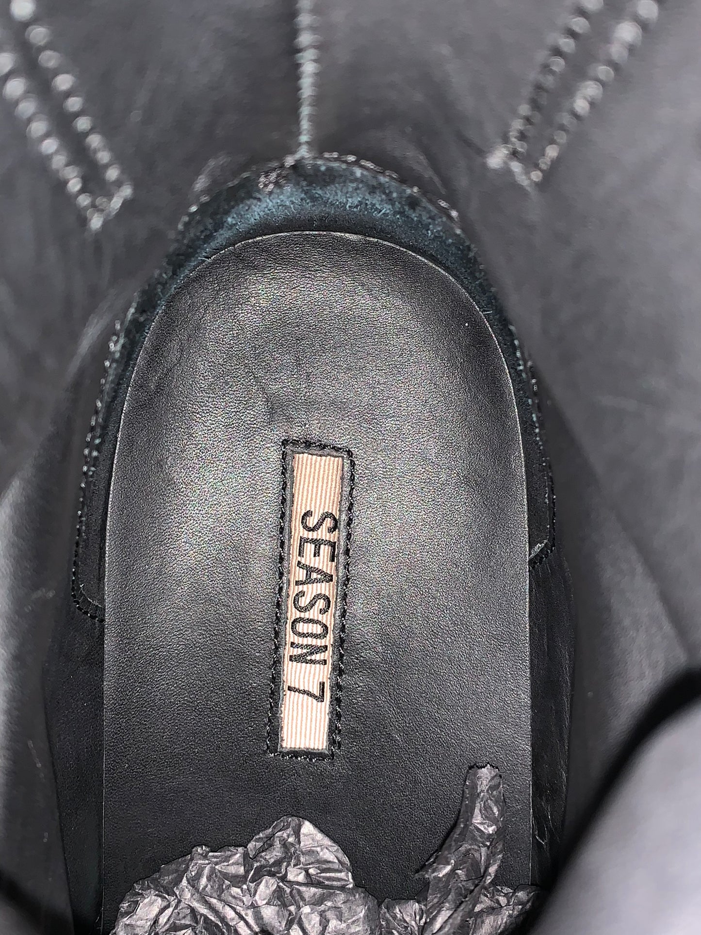 YEEZY Season 7 (2018) - Thick Suede and Nylon Military Boot (Oil) - size 42