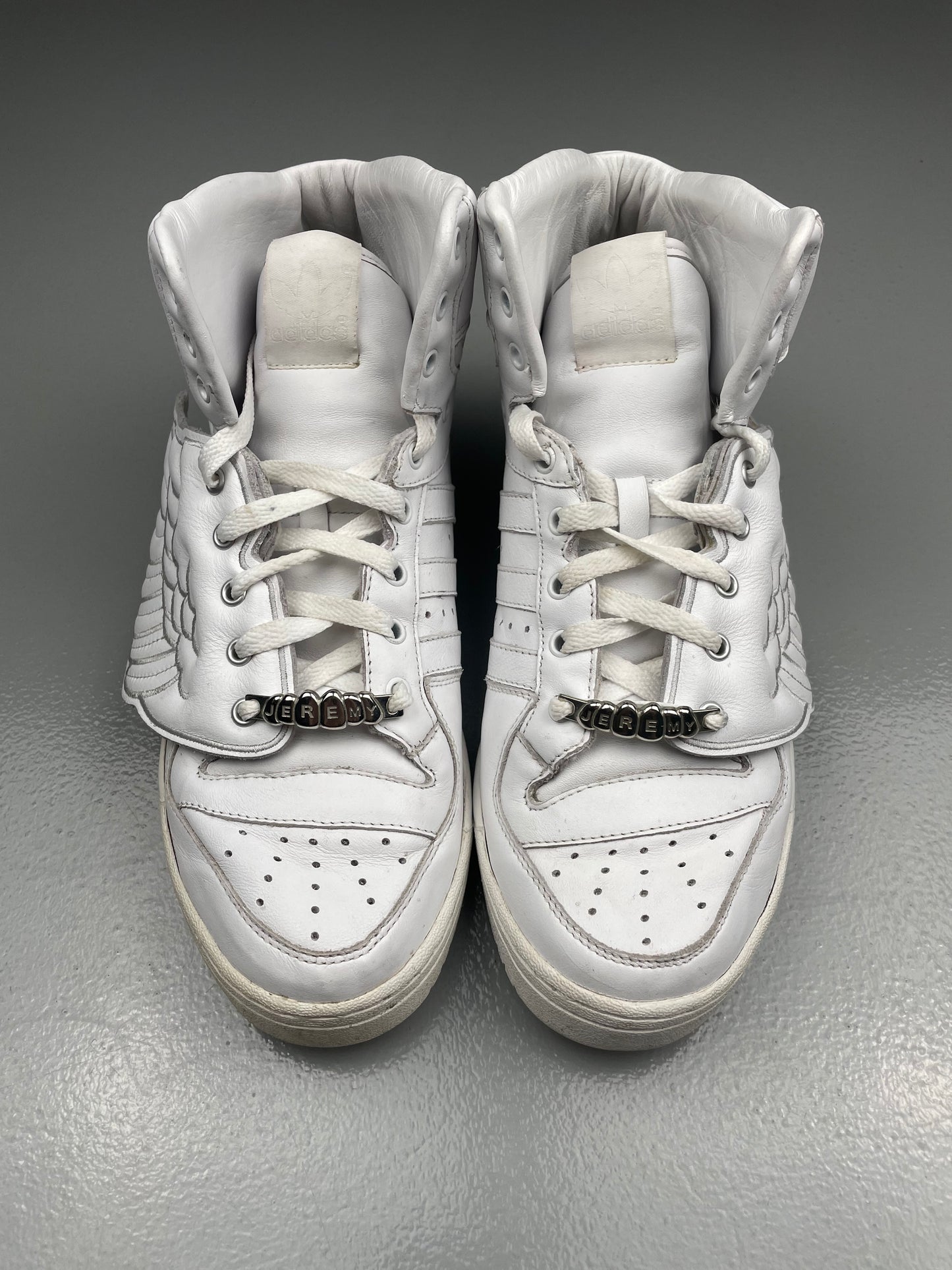 adidas Originals by Jeremy Scott 2009 JS Wings (white/silver) - size 44