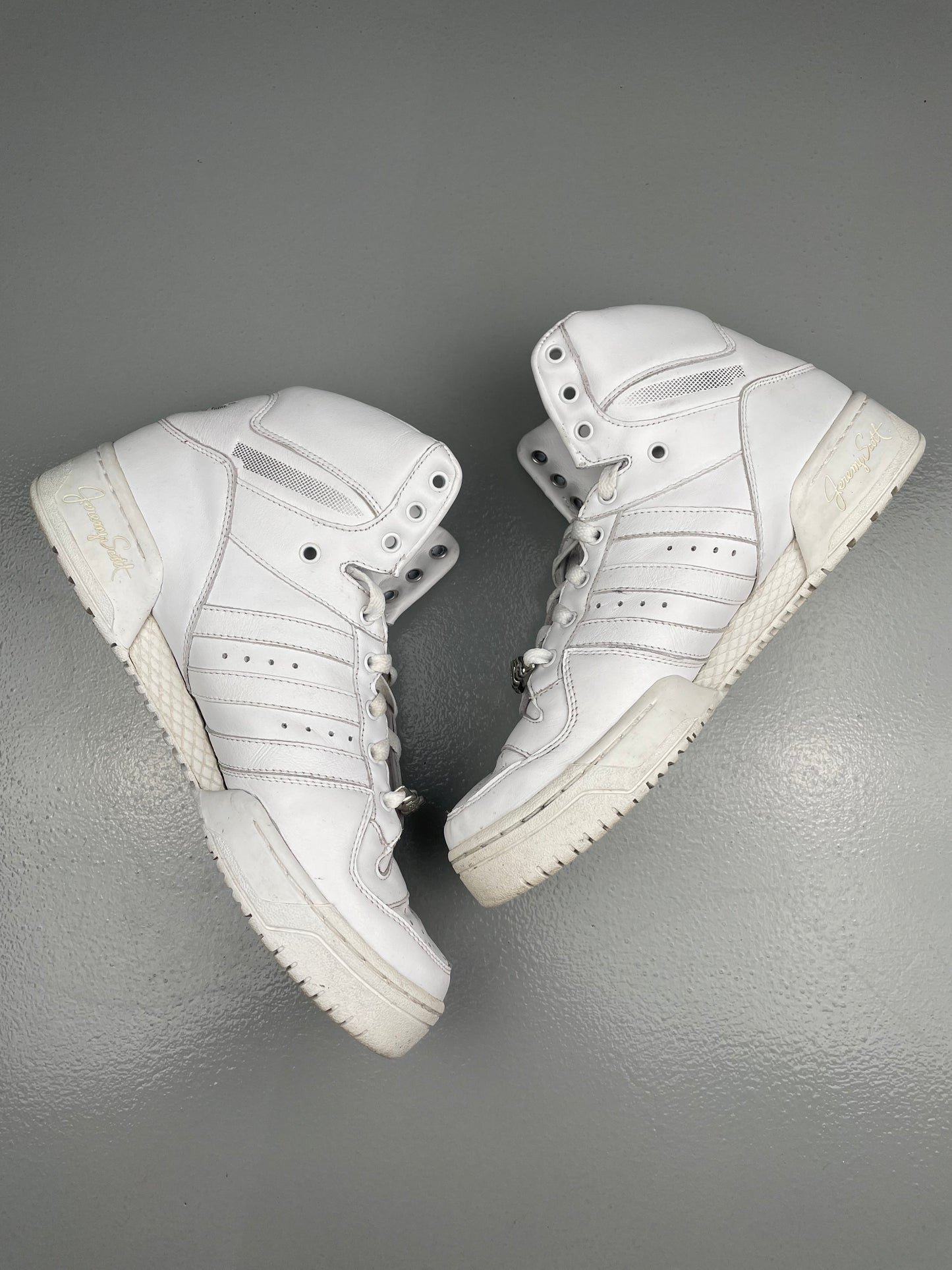 adidas Originals by Jeremy Scott 2009 JS Wings (white/silver) - size 44