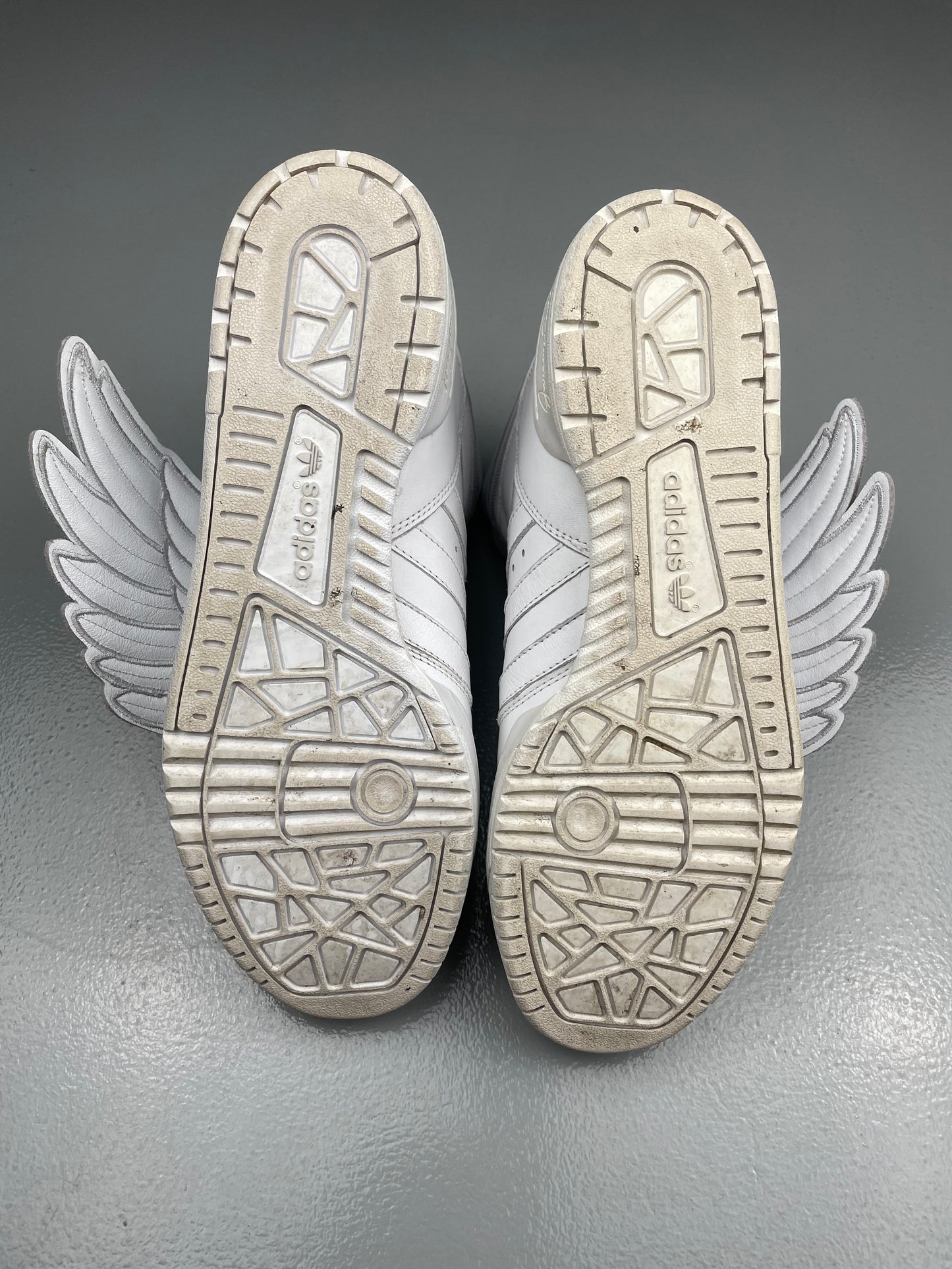 adidas Originals by Jeremy Scott 2009 JS Wings (white/silver) - size 44