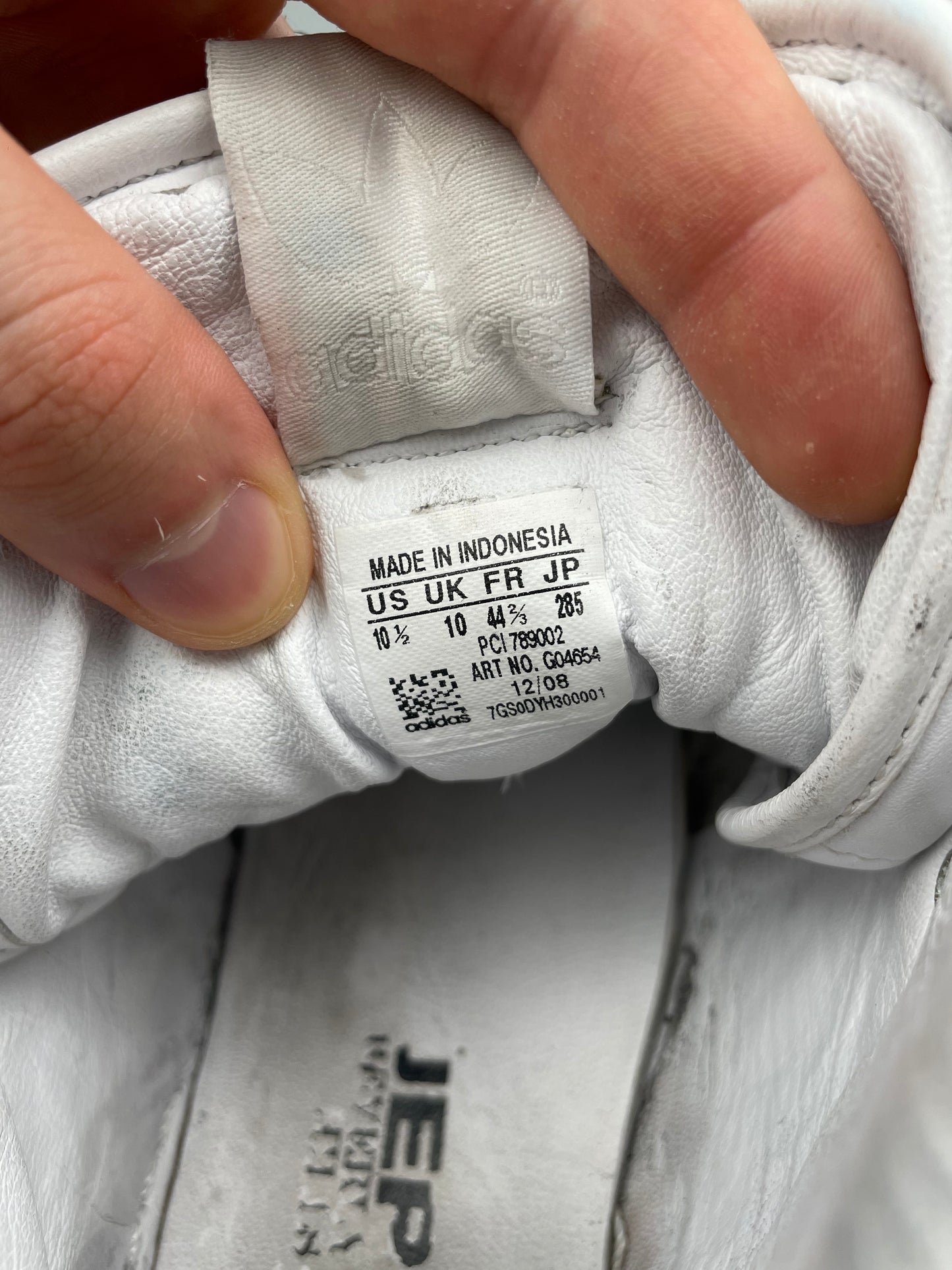 adidas Originals by Jeremy Scott S/S 2009 JS Wings 1.0 (white/silver) - size 44 2/3