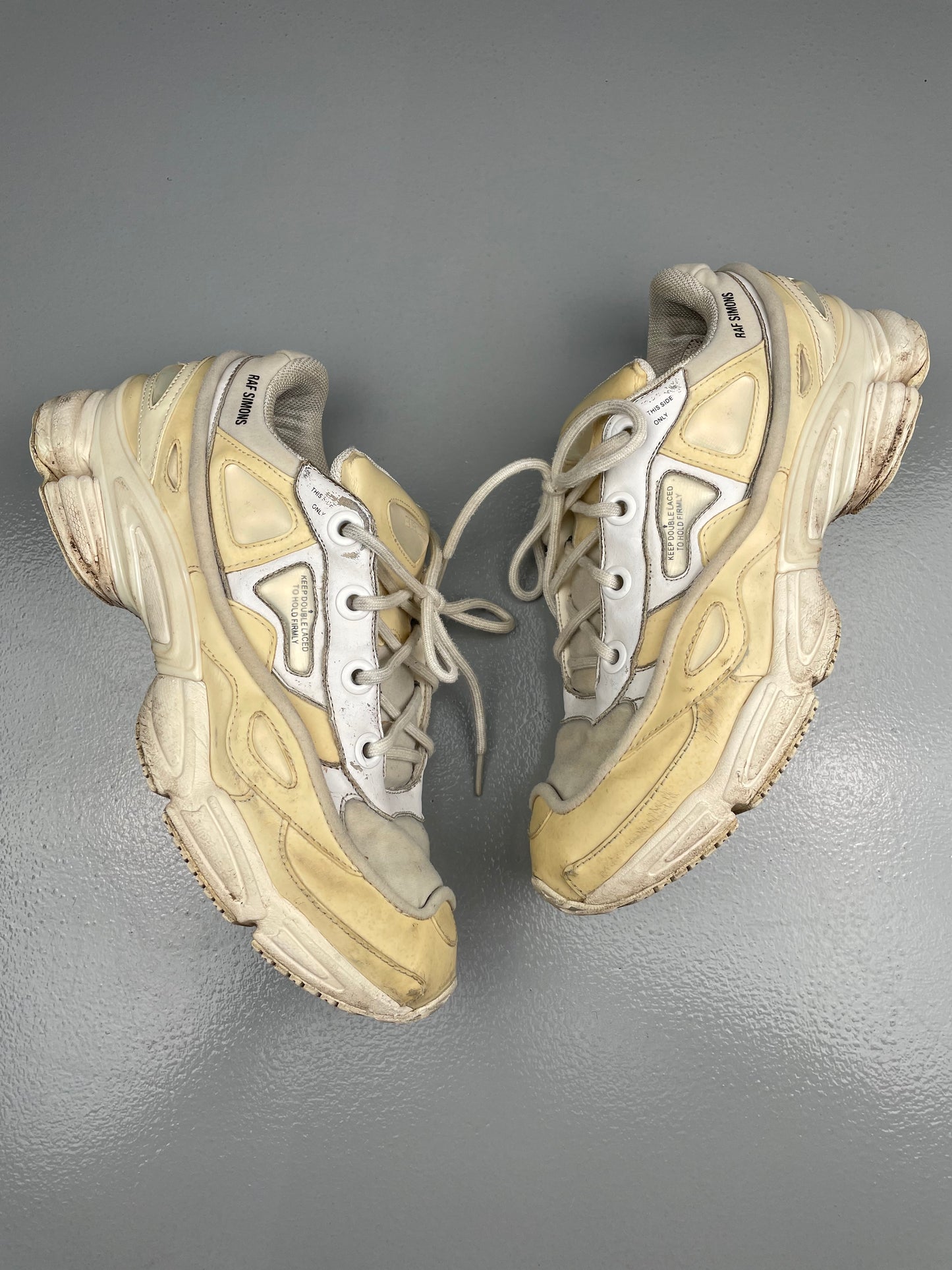 adidas X Raf Simons S/S 2017 Ozweego Bunny (Cream) - size 44