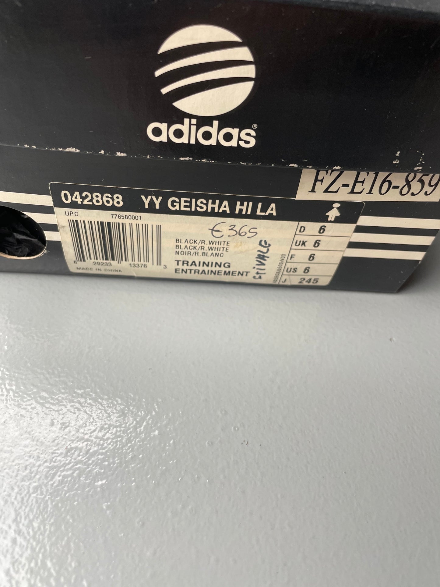 adidas X Yohji Yamamoto S/S 2004 Geisha Hi - size 6