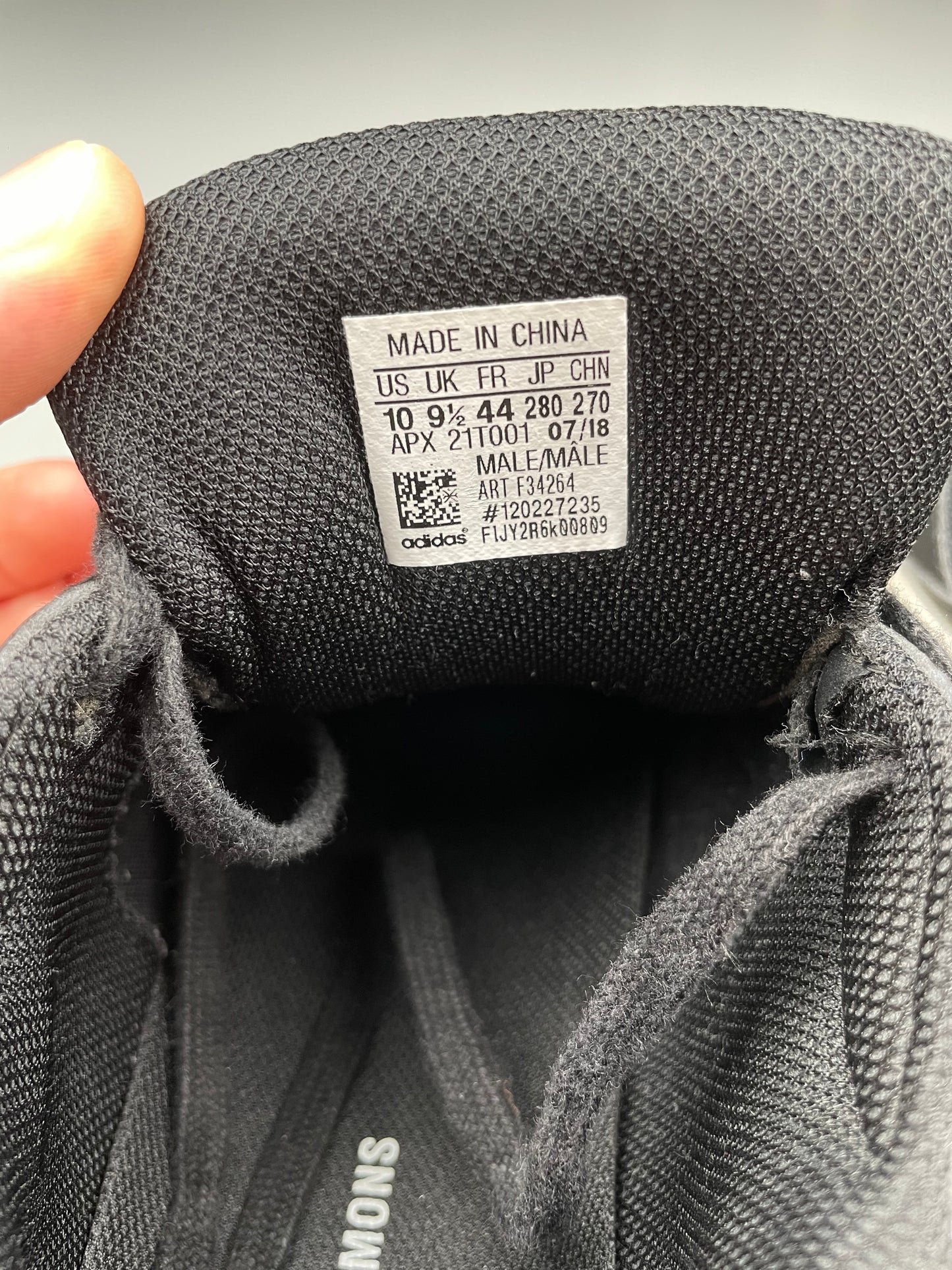 adidas X Raf Simons A/W 2018 Ozweego - size 44