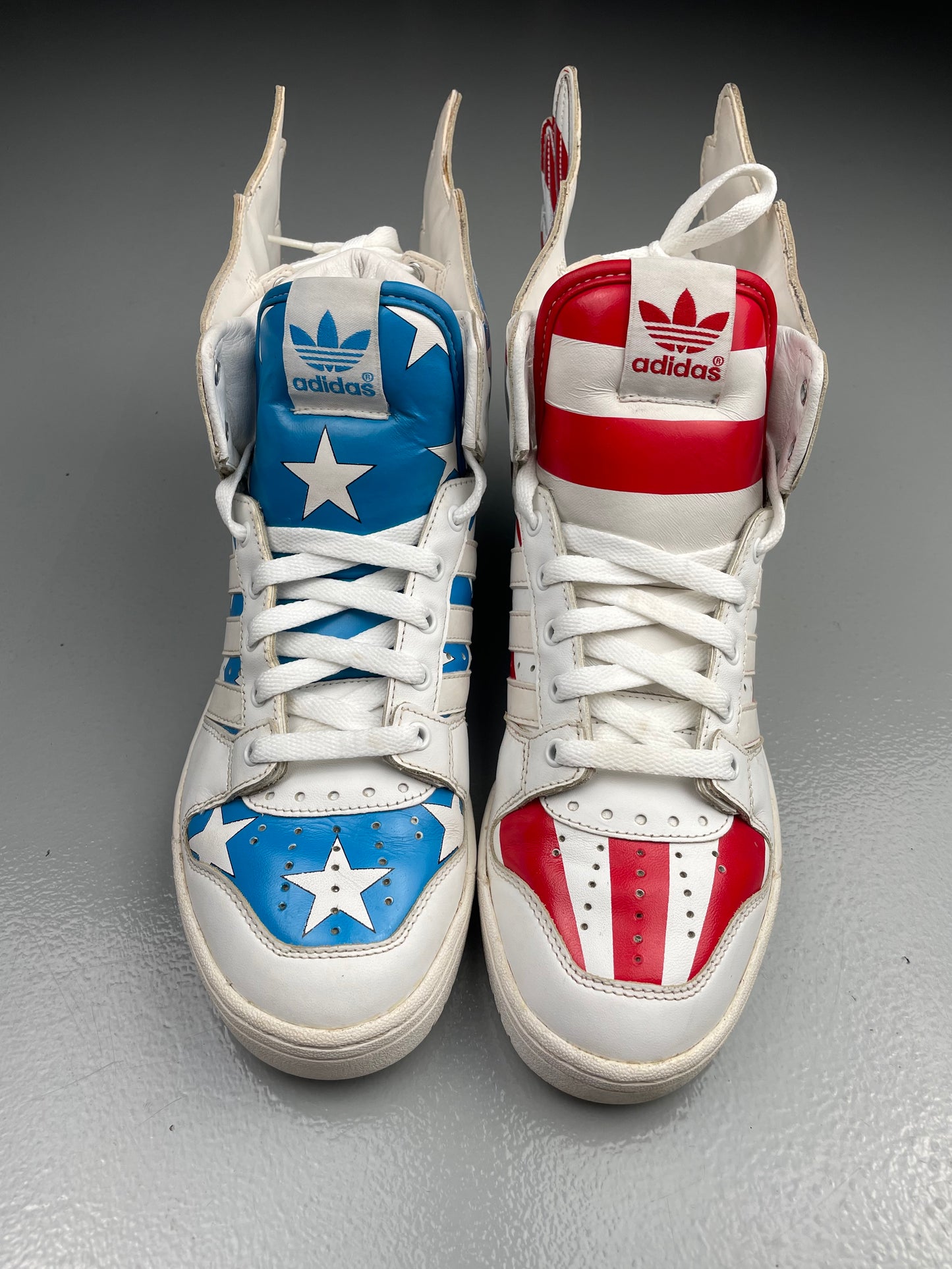 adidas Originals by Jeremy Scott S/S 2012 JS Wings 2.0 "Stars & Stripes" - size 41 1/3