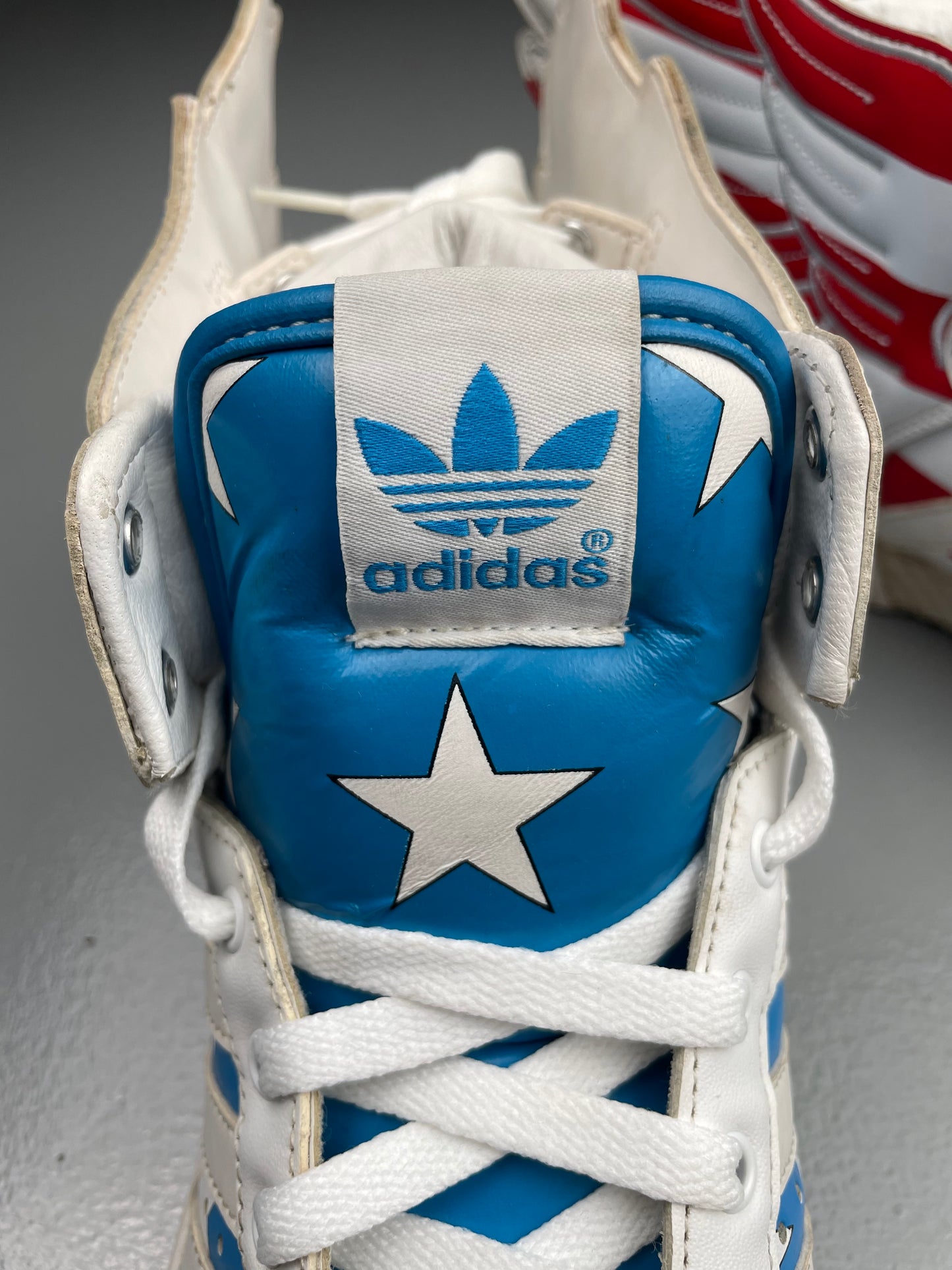 adidas Originals by Jeremy Scott S/S 2012 JS Wings 2.0 "Stars & Stripes" - size 41 1/3