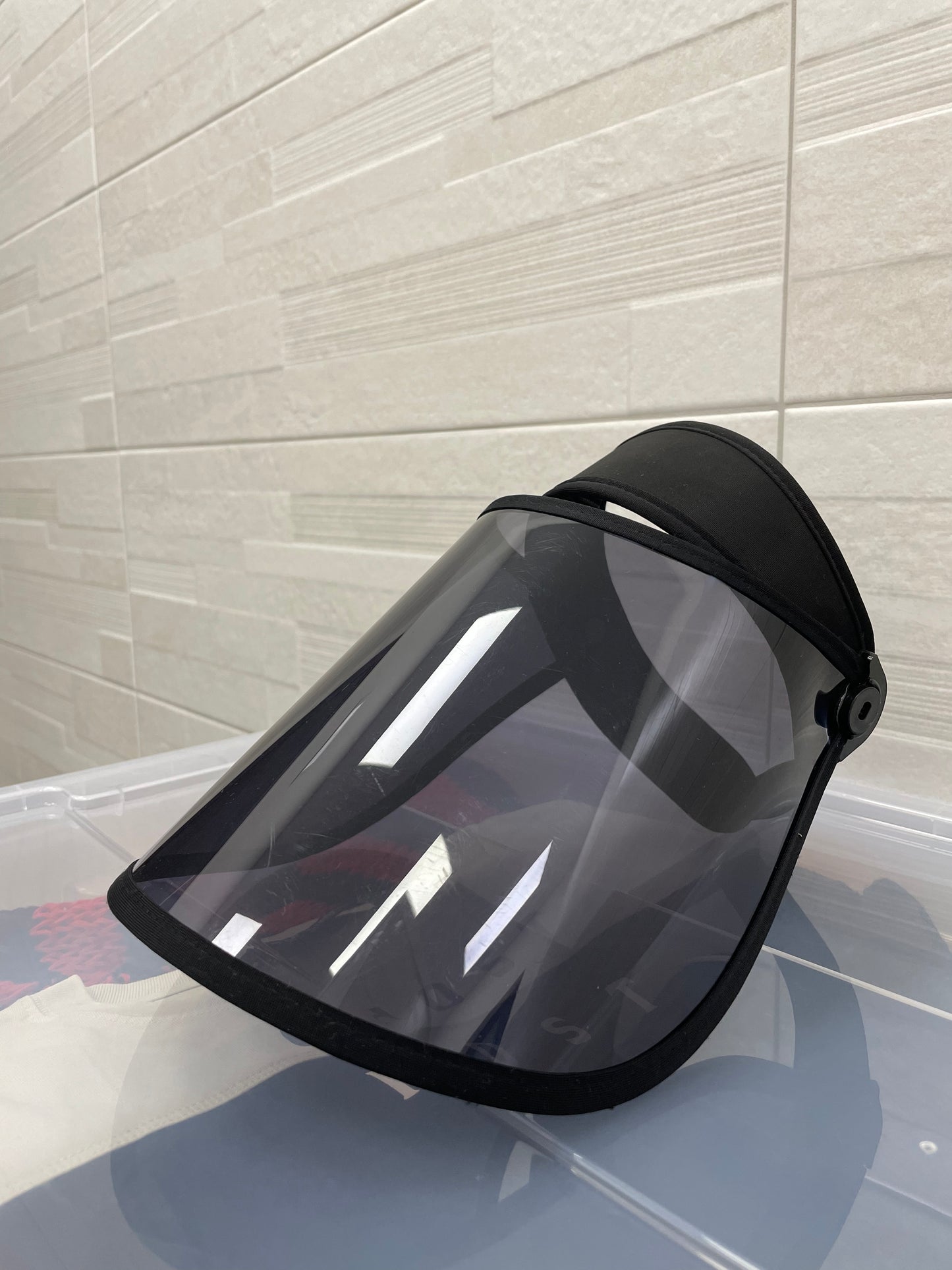 Y-3 S/S 2017 runway visor