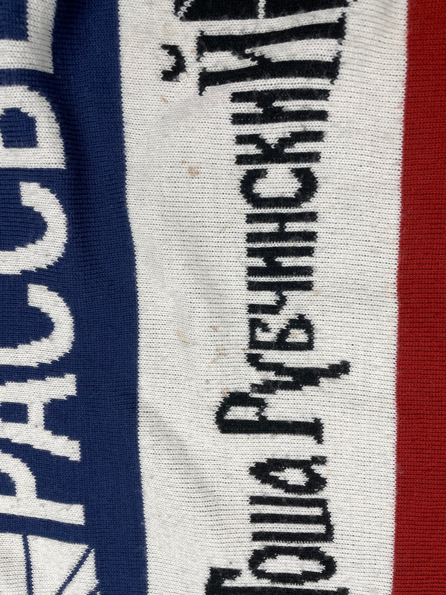 Gosha Rubchinskiy A/W 2016 scarf sweater - size M