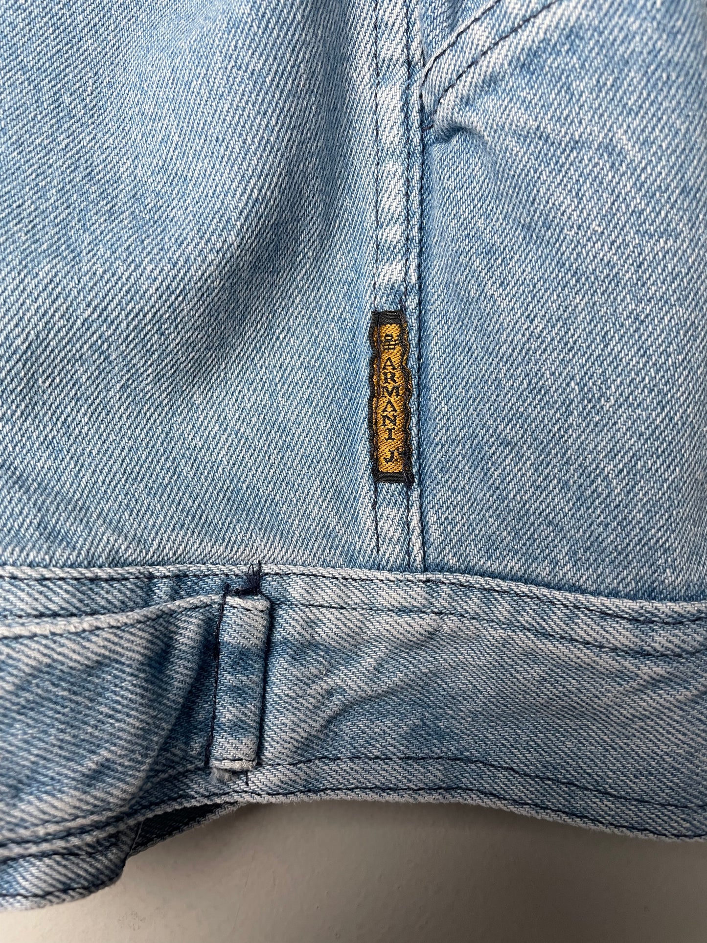 vintage Armani Jeans women's denim jacket - size 42