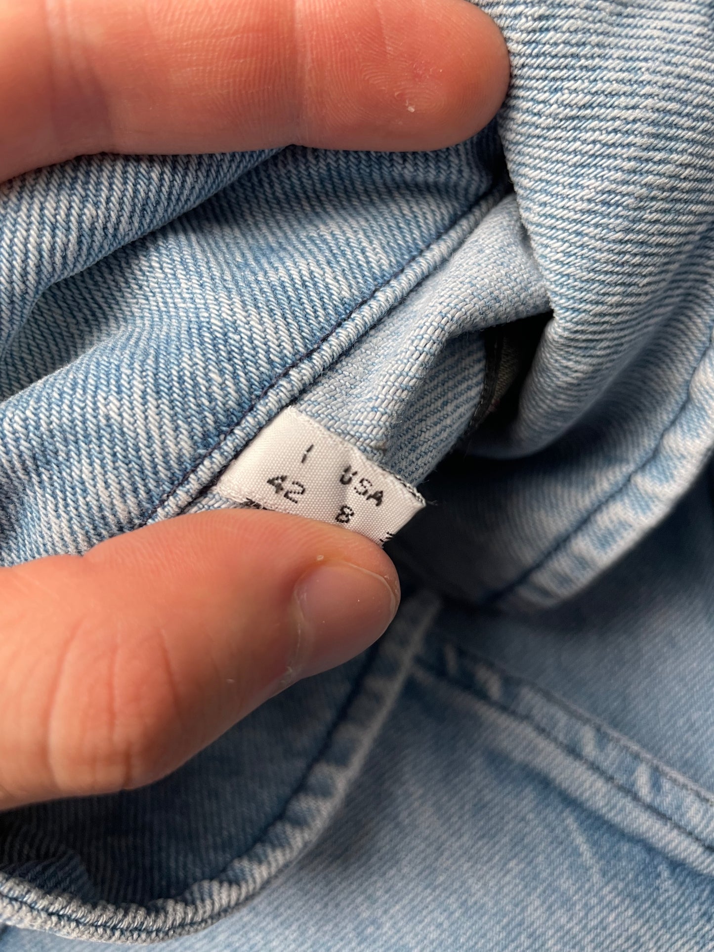 vintage Armani Jeans women's denim jacket - size 42
