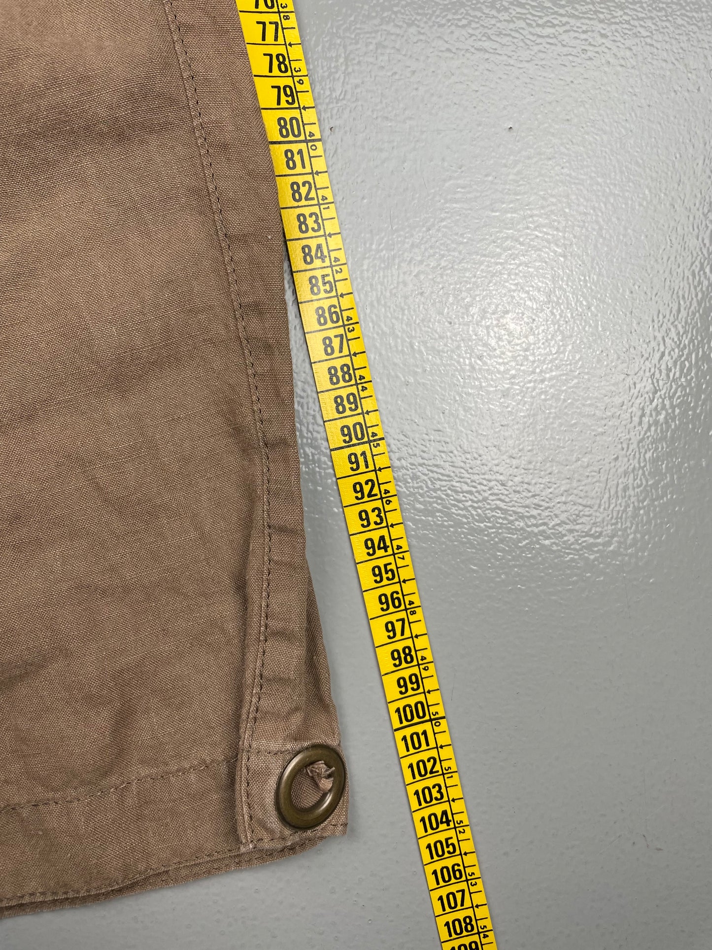 Y's linen and ramie cargo pants - unisex size 3