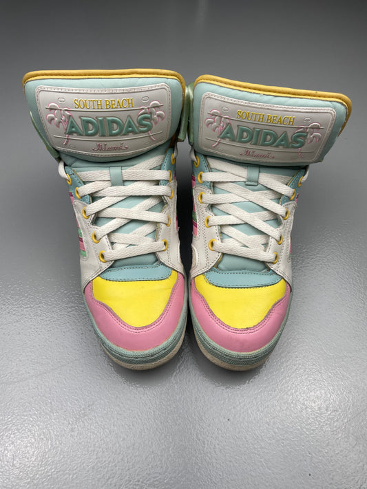 adidas Originals by Jeremy Scott A/W 2013 JS License Plate Miami - size 38 2/3