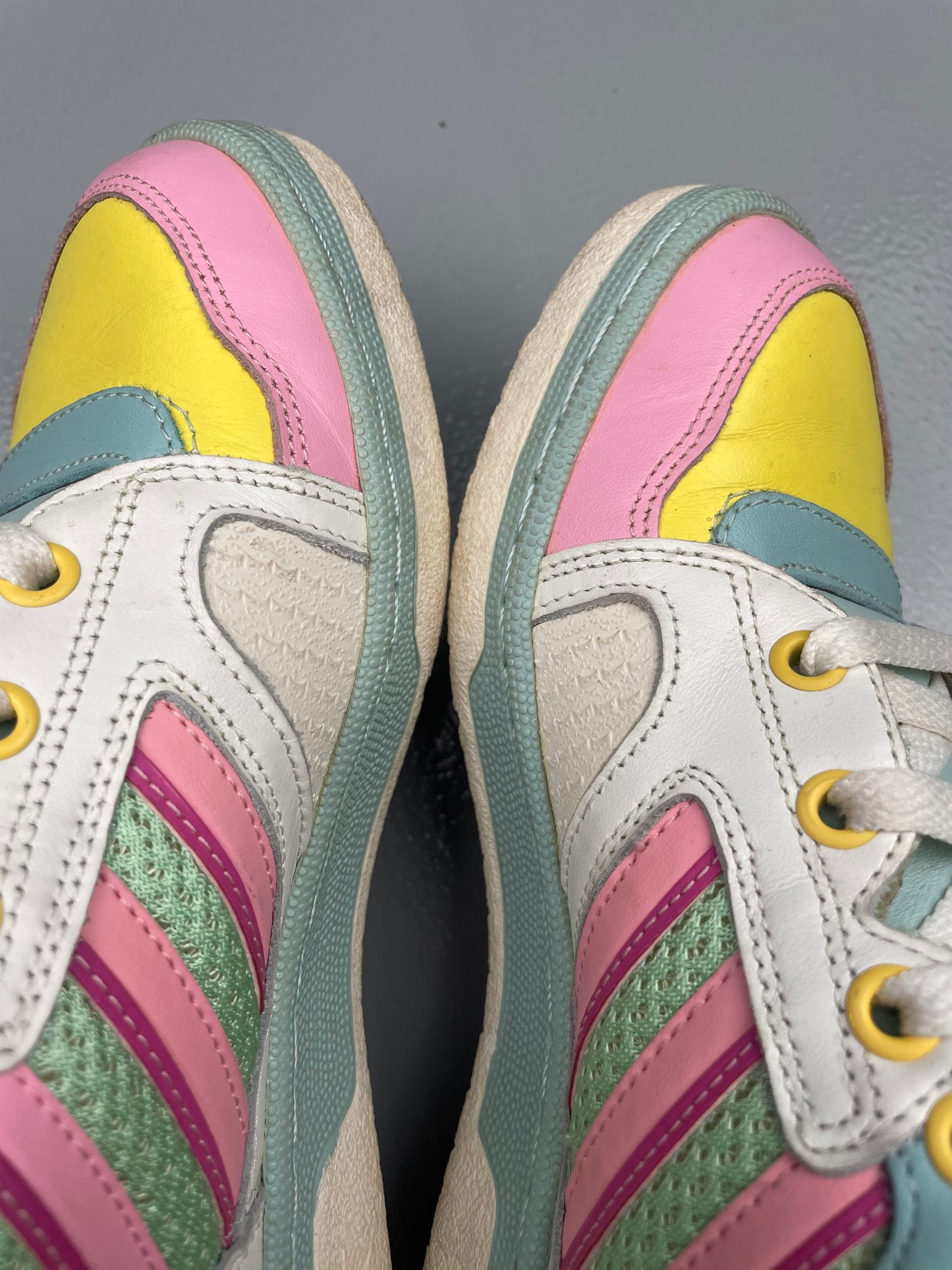 adidas Originals by Jeremy Scott A/W 2013 JS License Plate Miami - size 38 2/3