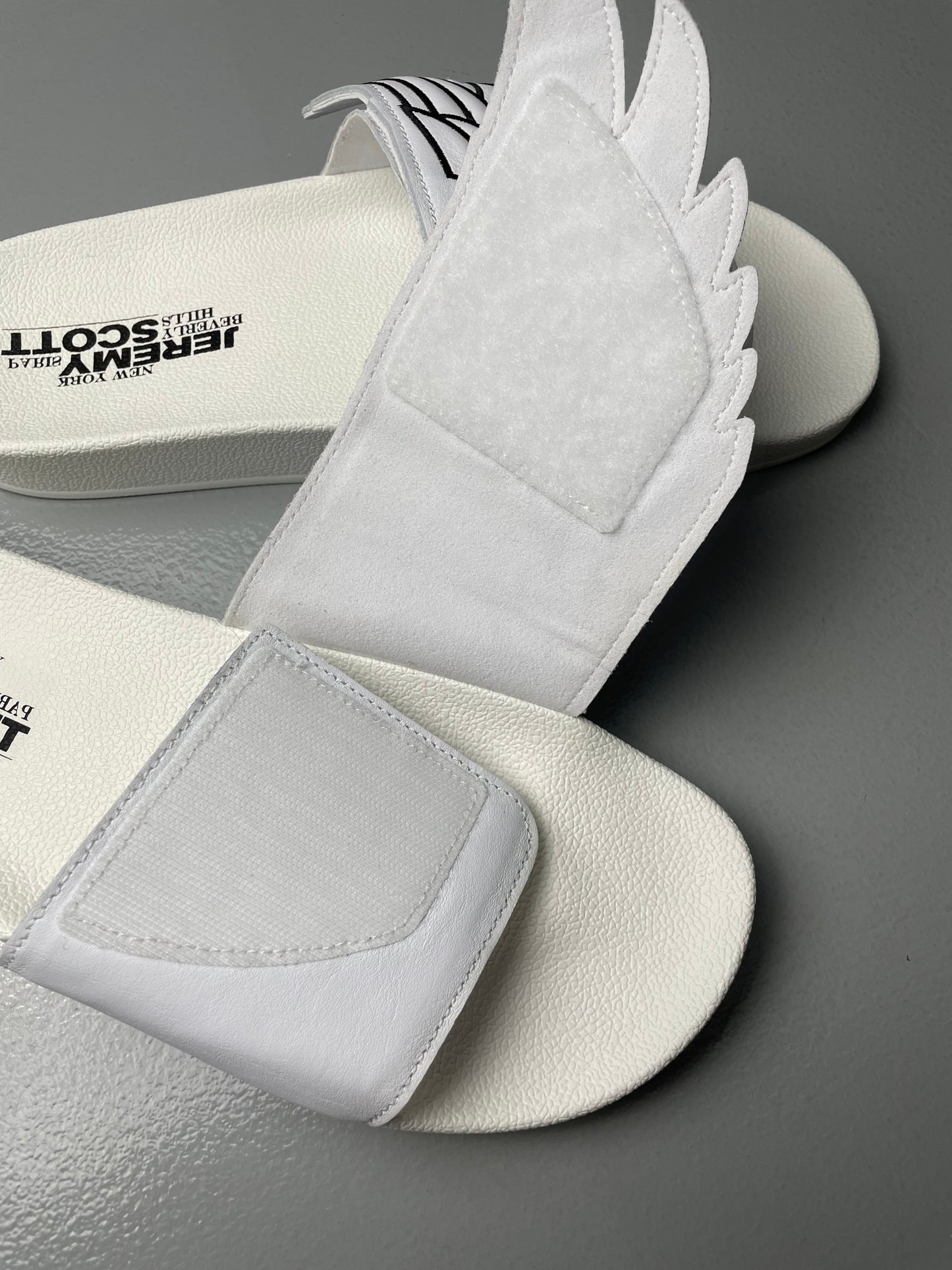 adidas Originals by Jeremy Scott 2022 Monogram Adilette Wings - size 47
