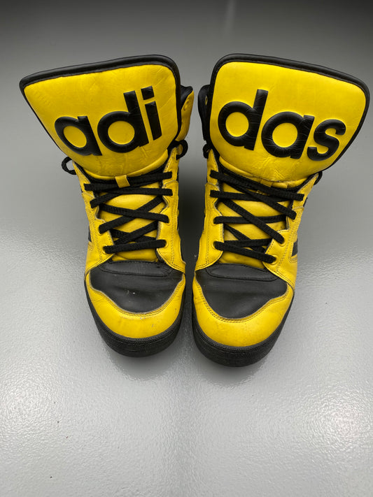 Adidas Originals by Jeremy Scott S/S 2012 JS Instinct Hi (black/yellow) - size 44