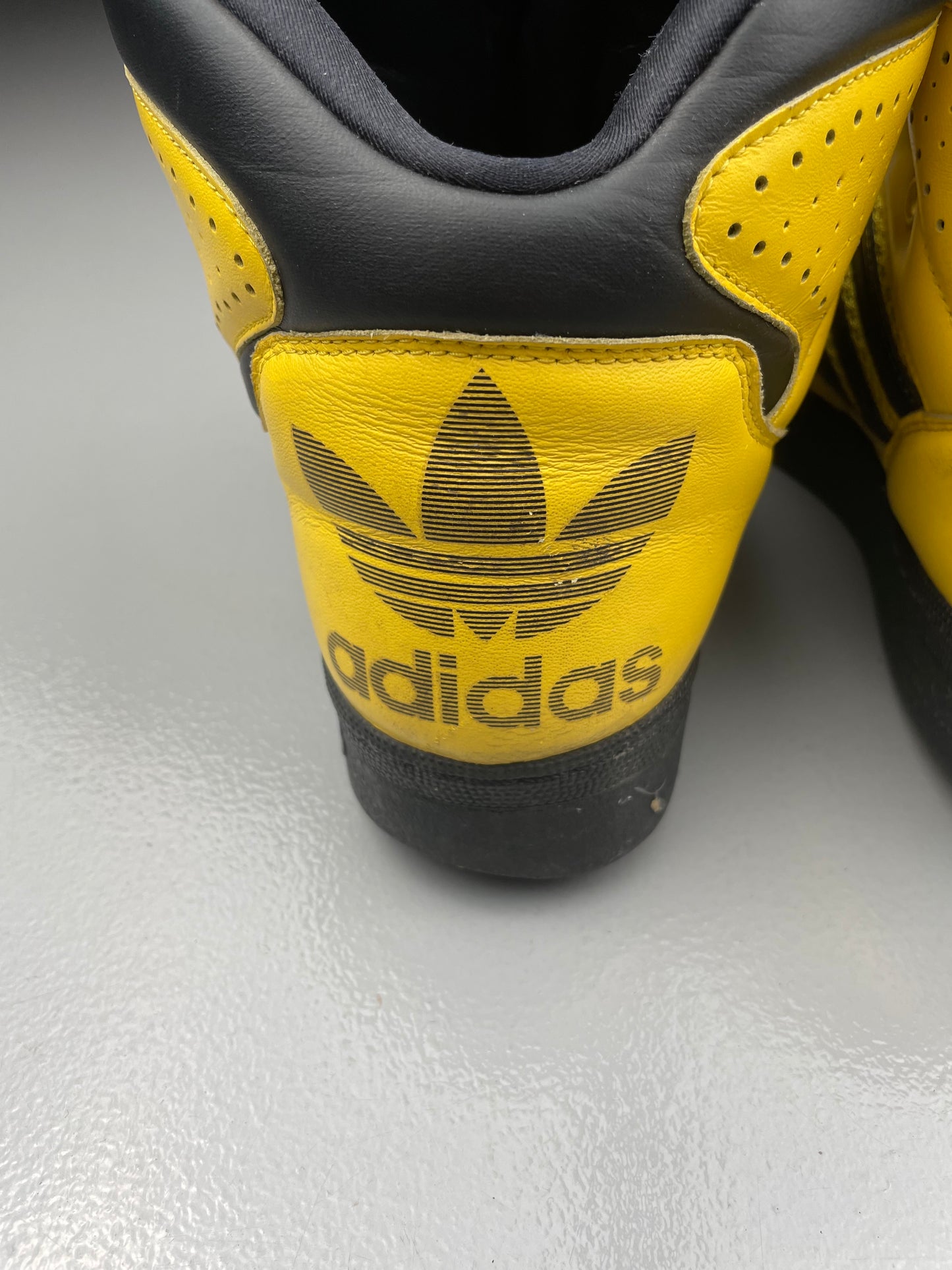 Adidas Originals by Jeremy Scott S/S 2012 JS Instinct Hi (black/yellow) - size 44