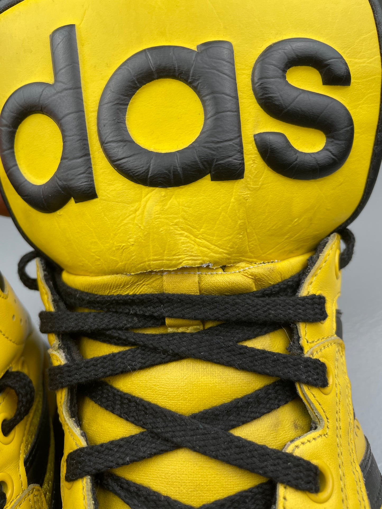 Adidas Originals by Jeremy Scott S/S 2012 JS Instinct Hi (black/yellow) - size 44