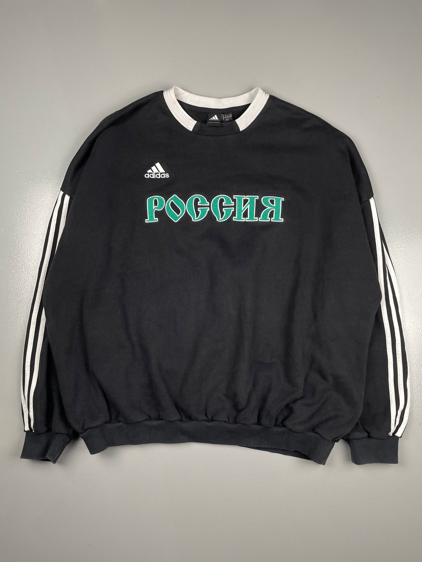 adidas X Gosha Rubchinskiy A/W 2018 "Russia" crewneck (black) - size XL
