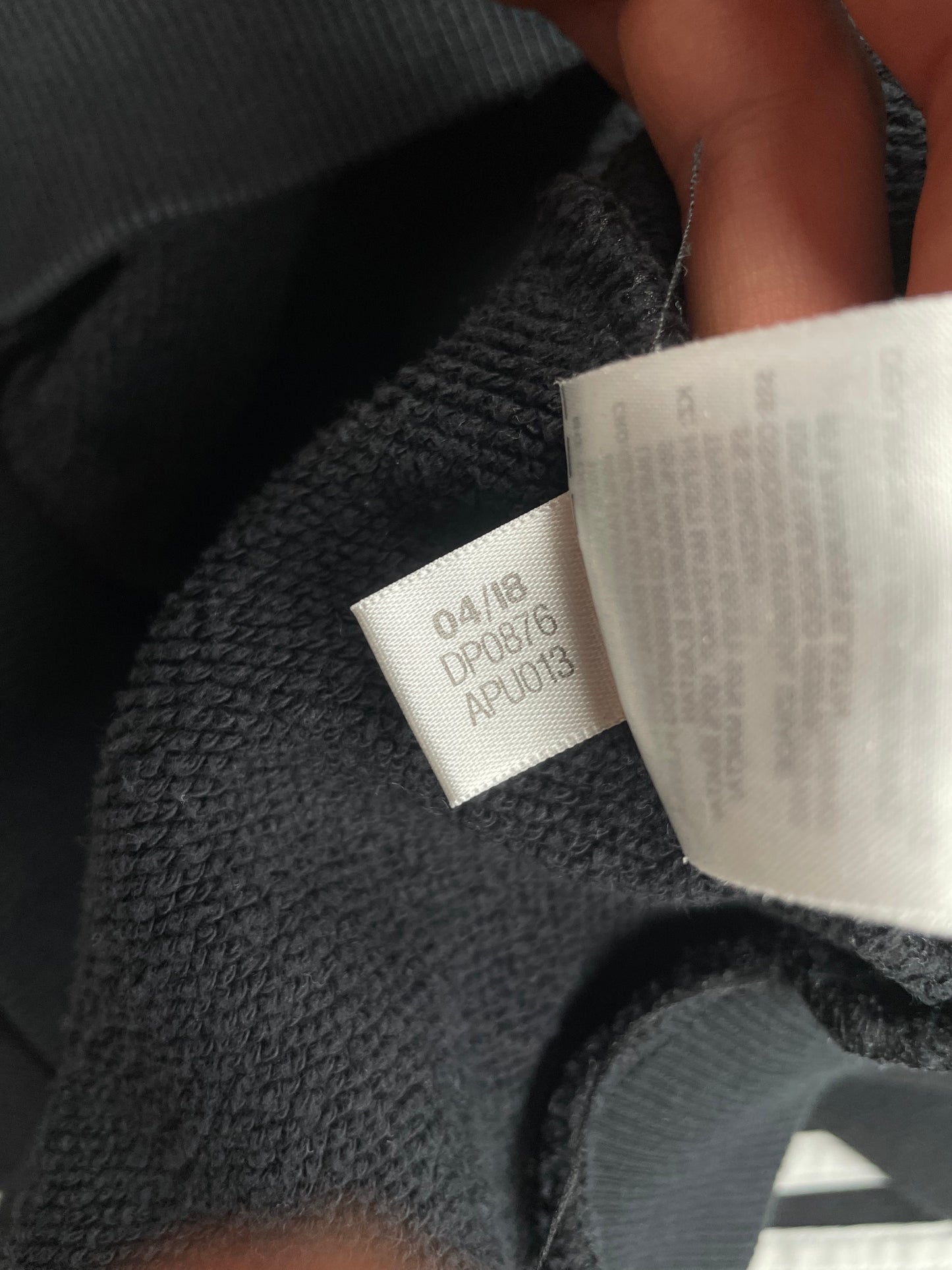 adidas X Gosha Rubchinskiy A/W 2018 "Russia" crewneck (black) - size XL