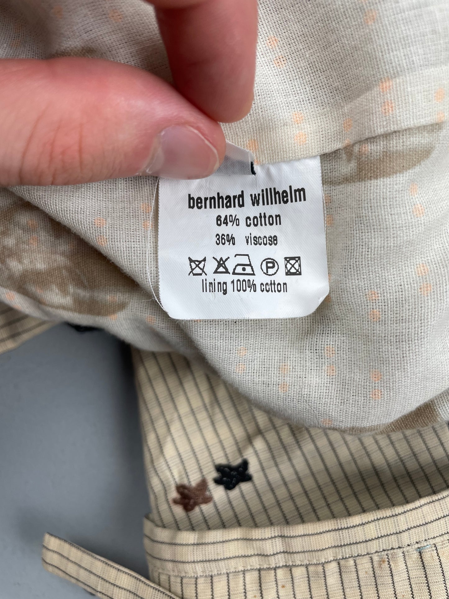 Bernhard Willhelm S/S 2002 women's jacket - size 38