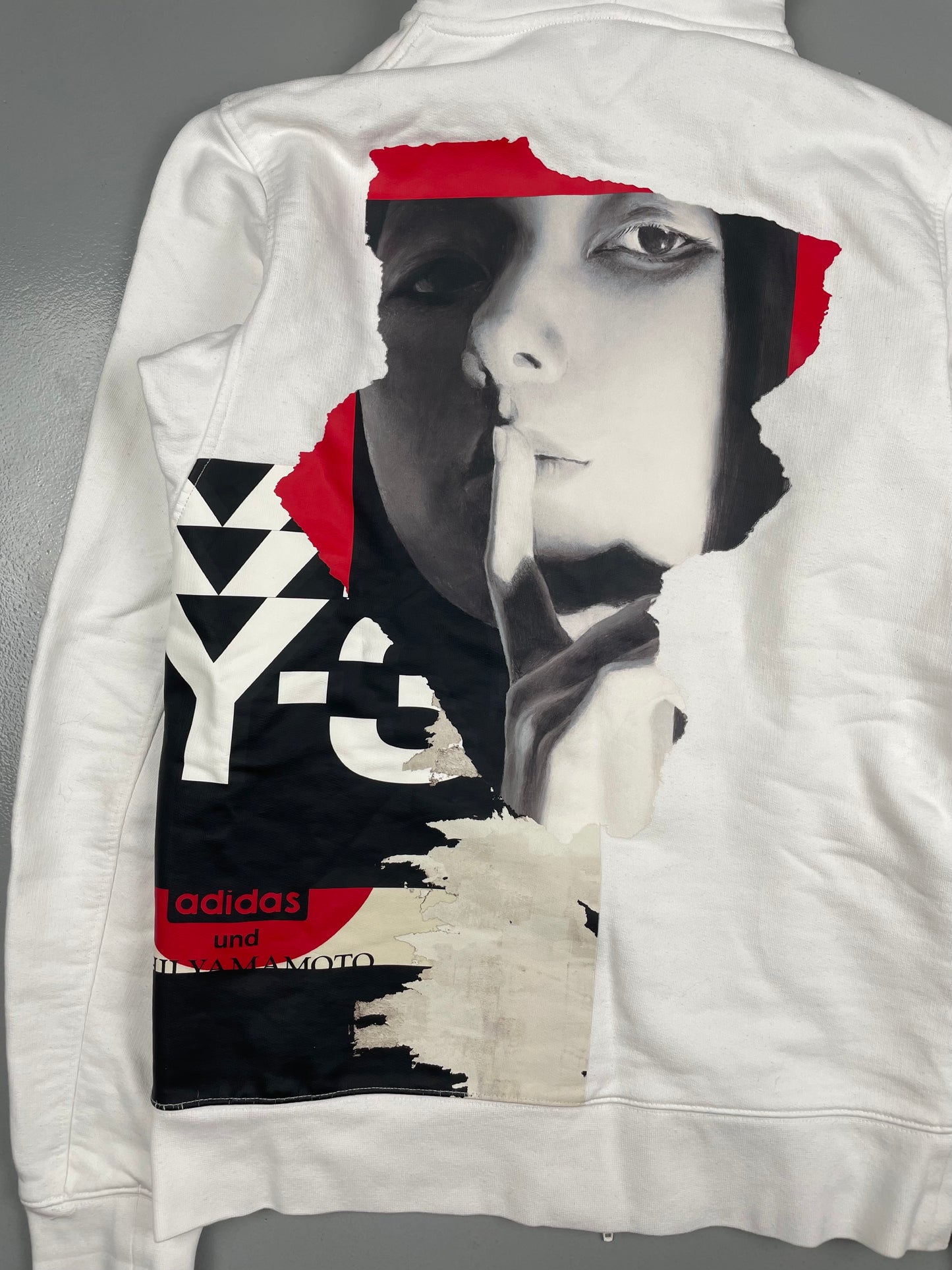 Y-3 A/W 2020 CH1 Graphic print zip hoodie - size XS