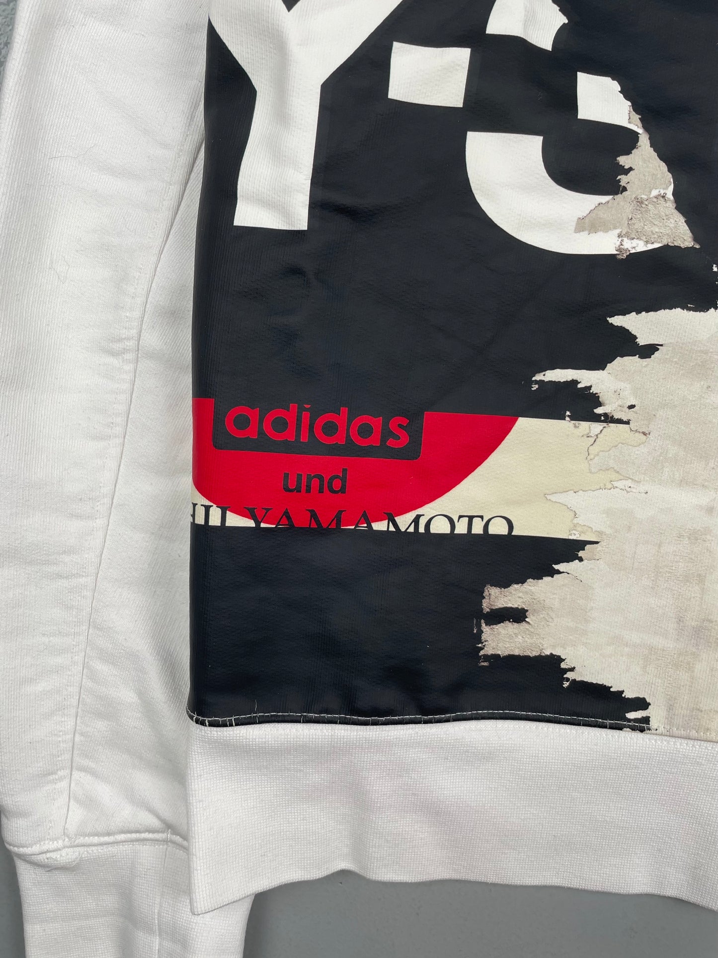 Y-3 A/W 2020 CH1 Graphic print zip hoodie - size XS