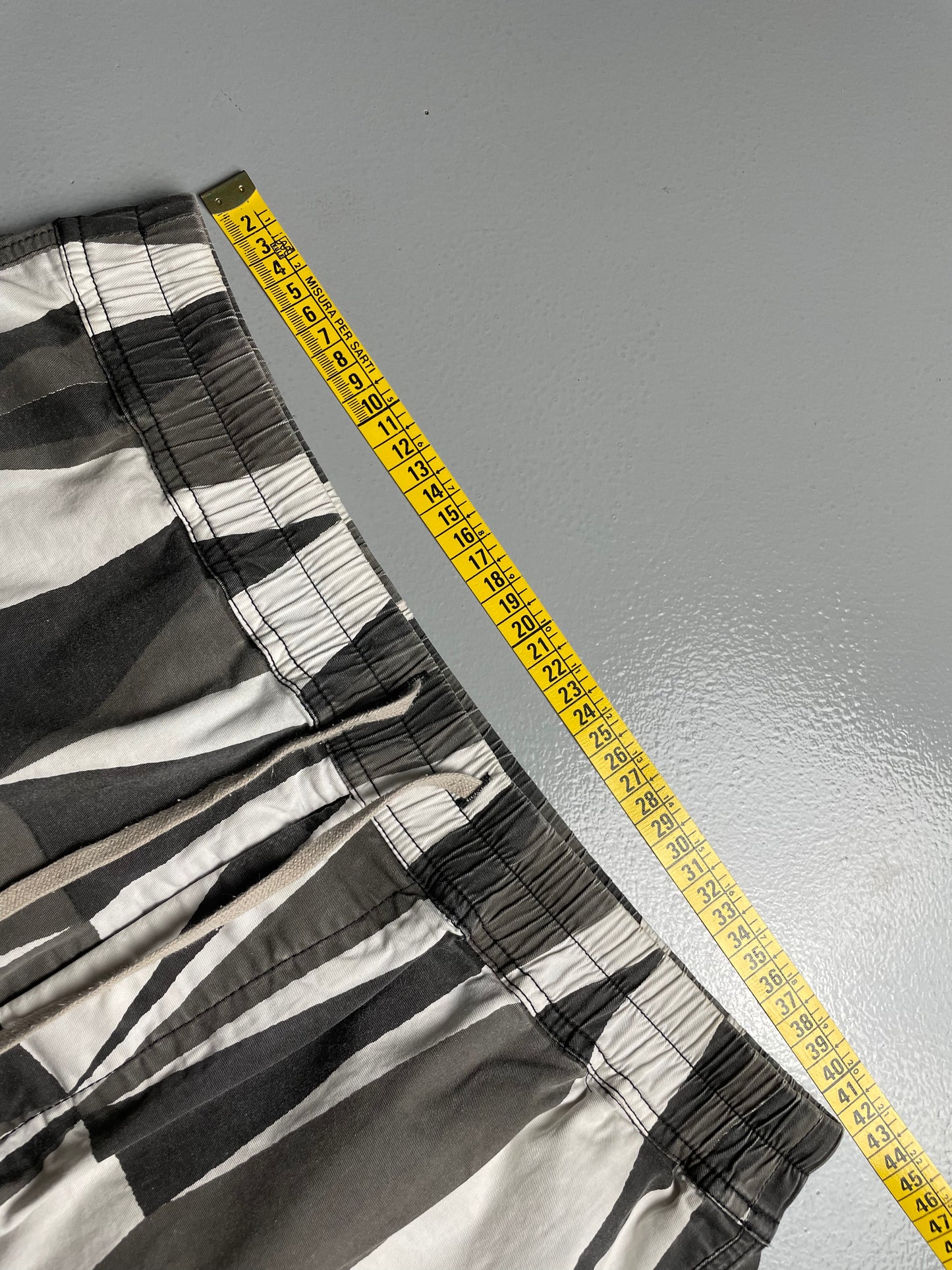 Rick Owens DRKSHDW S/S 2014 geometric shorts - size M