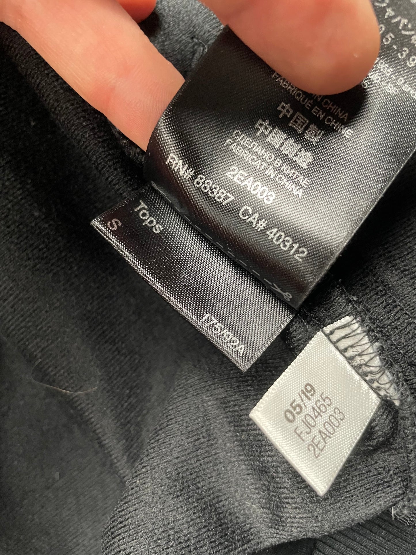 Y-3 A/W 2019 men's hooded track jacket - size S
