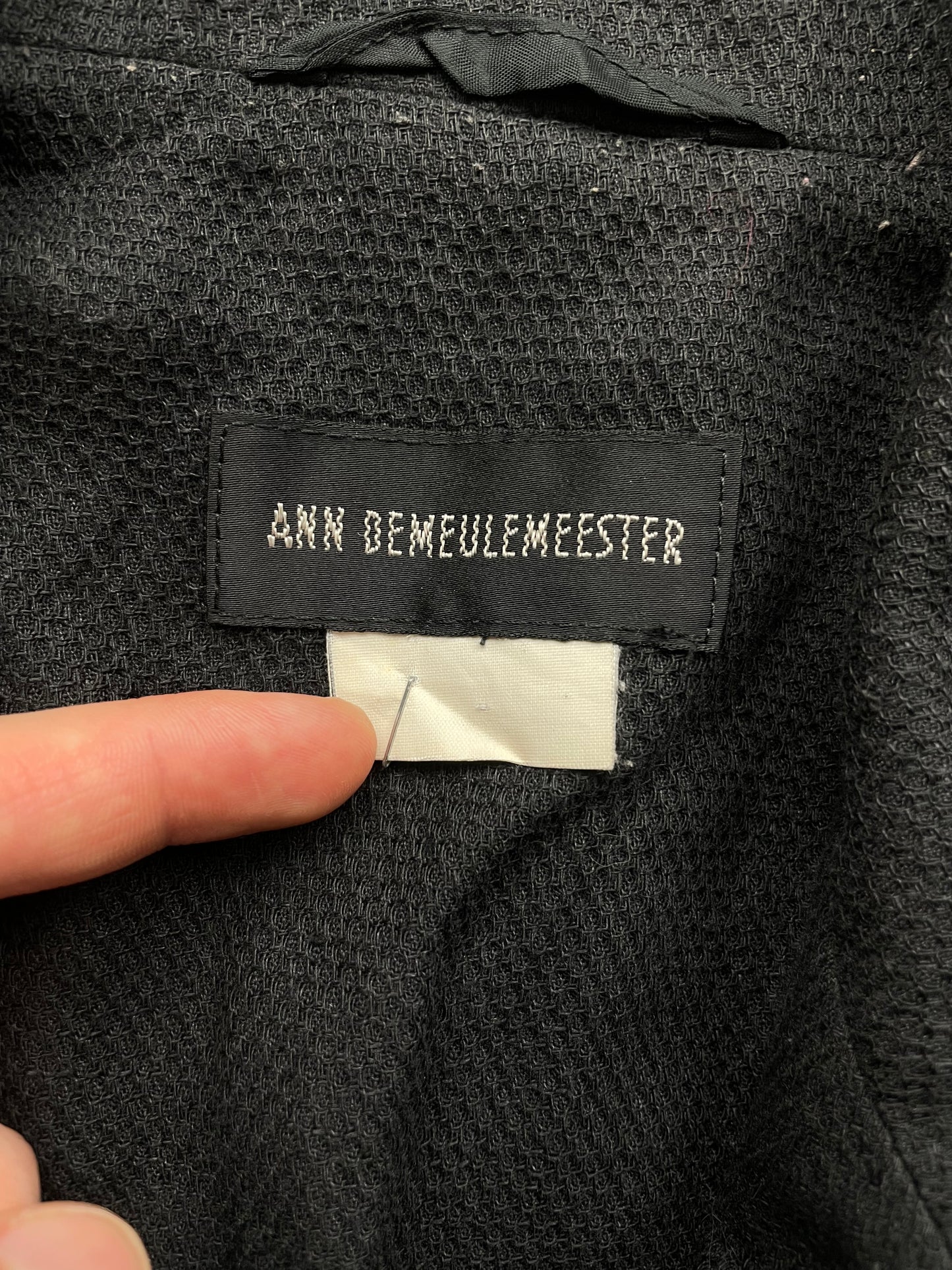 vintage Ann Demeulemeester blazer