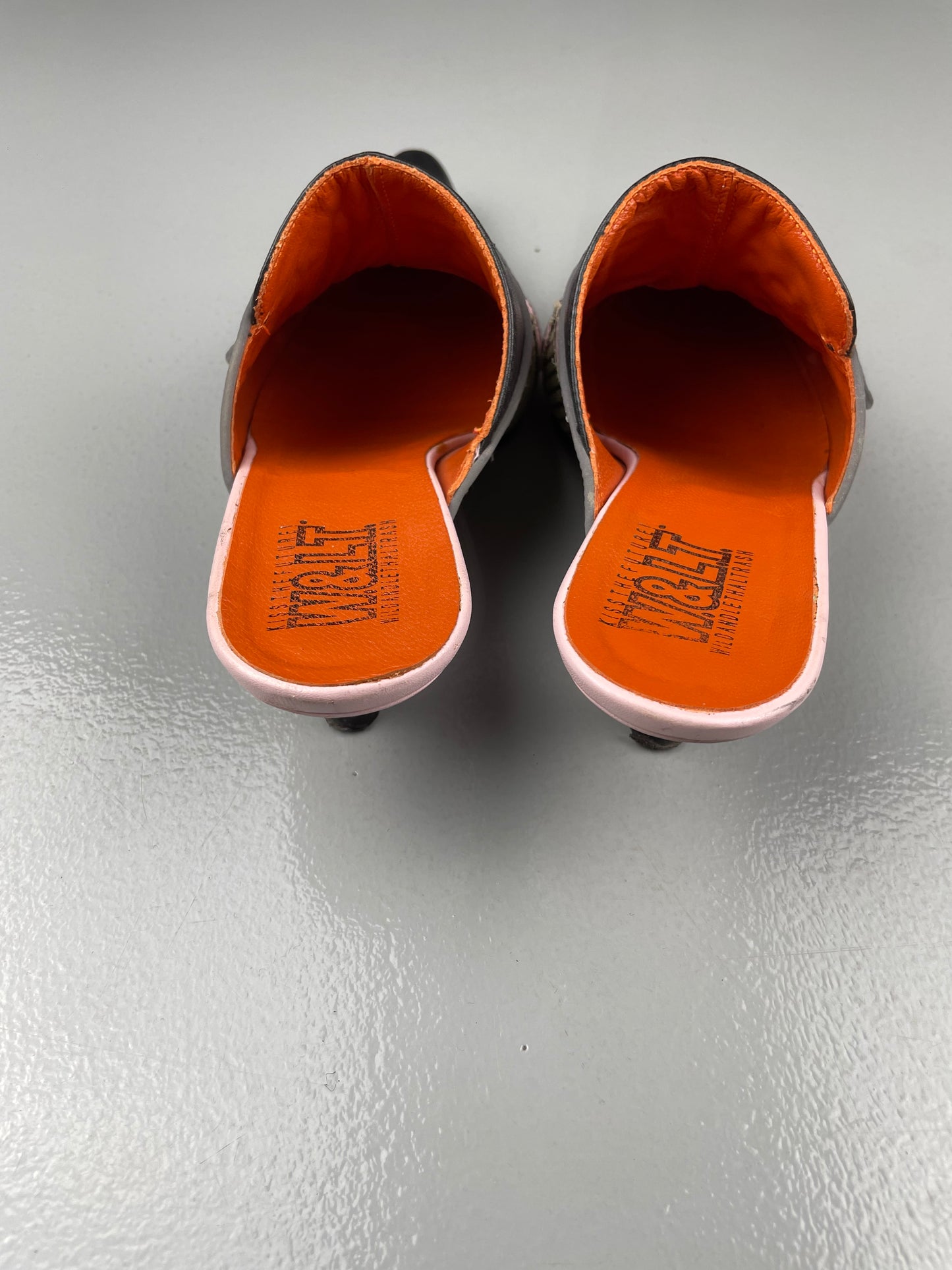 vintage Wild & Lethal Trash pointed-toe mules - size 36